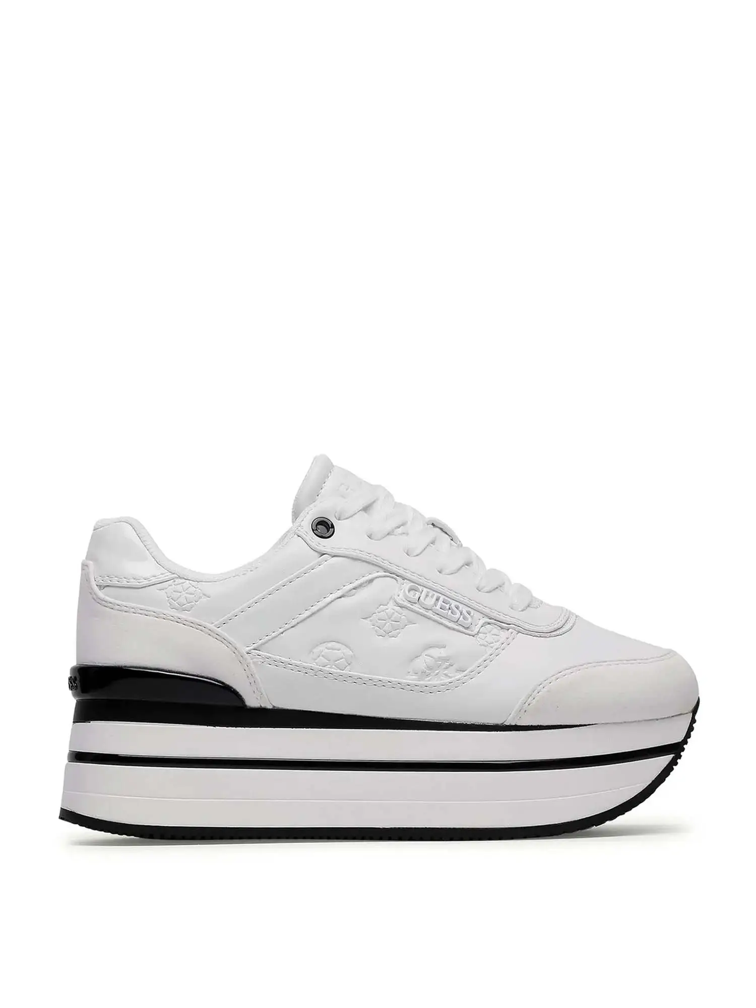 SNEAKERS DONNA - GUESS - FL5HNS PEL12 - BIANCO, 40