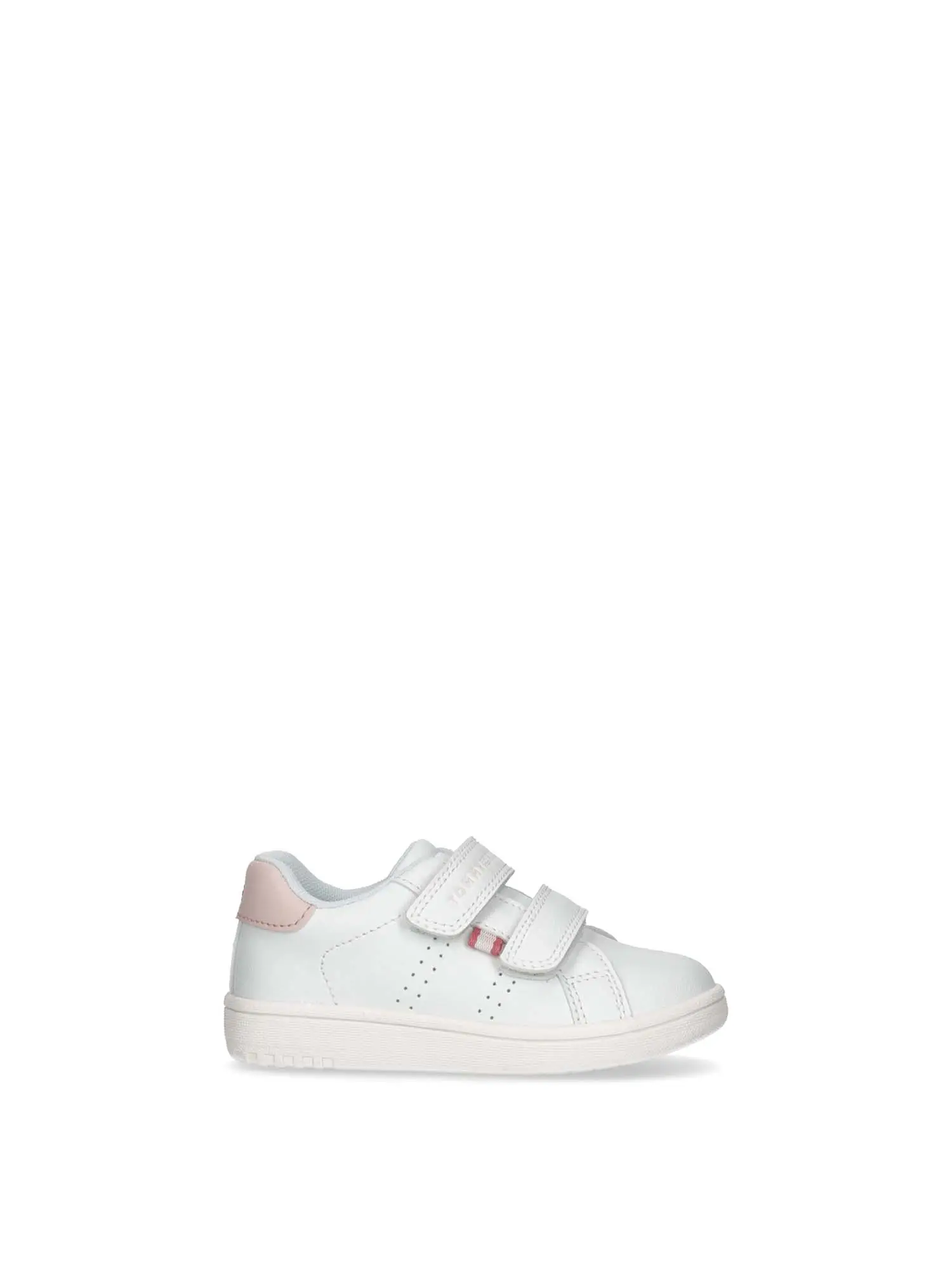 SNEAKERS BAMBINA - TOMMY HILFIGER - T1A9-33195-1355 - BIANCO/ROSA, 22