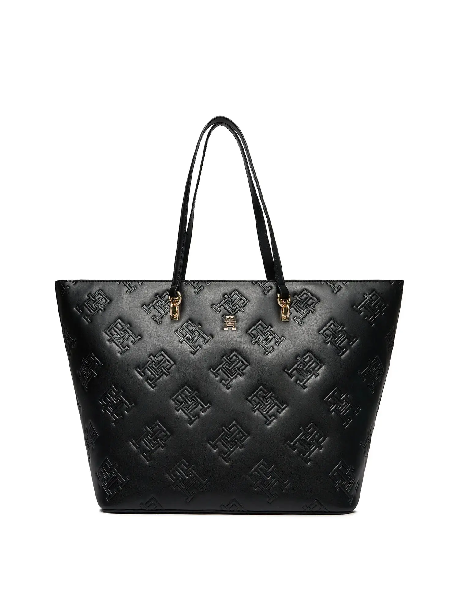 TOTE DONNA - TOMMY HILFIGER - AW0AW15726 - NERO, UNICA