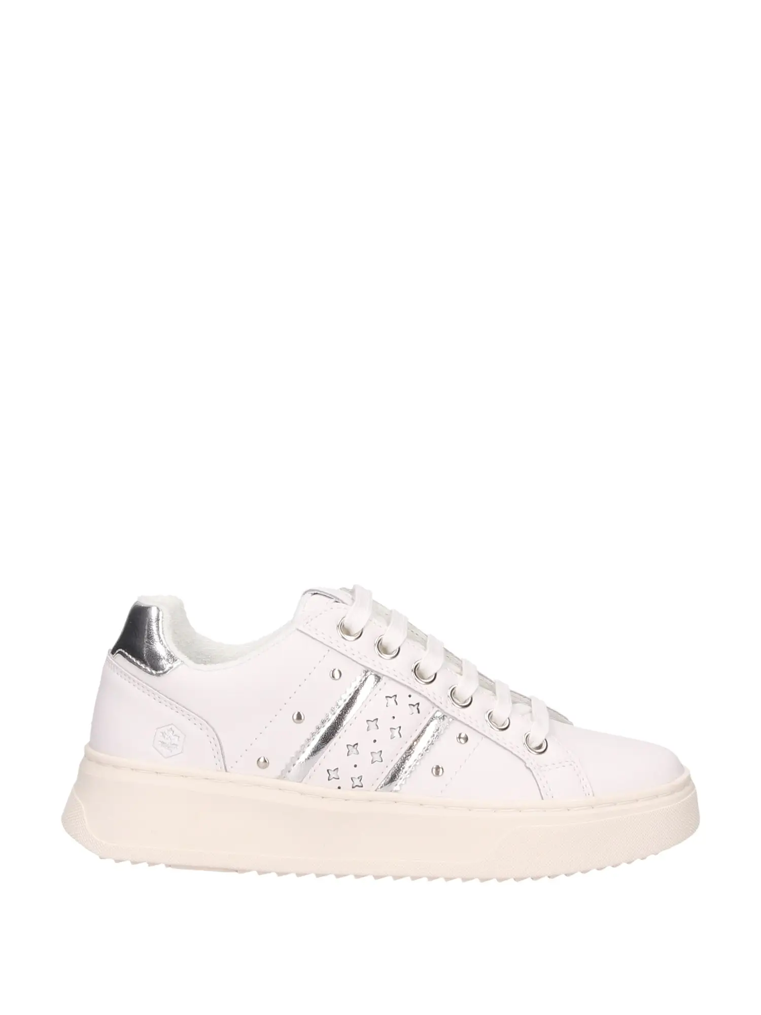 SNEAKERS DONNA - LUMBERJACK - SWH6512-006 Q85 - BIANCO/ARGENTO, 39