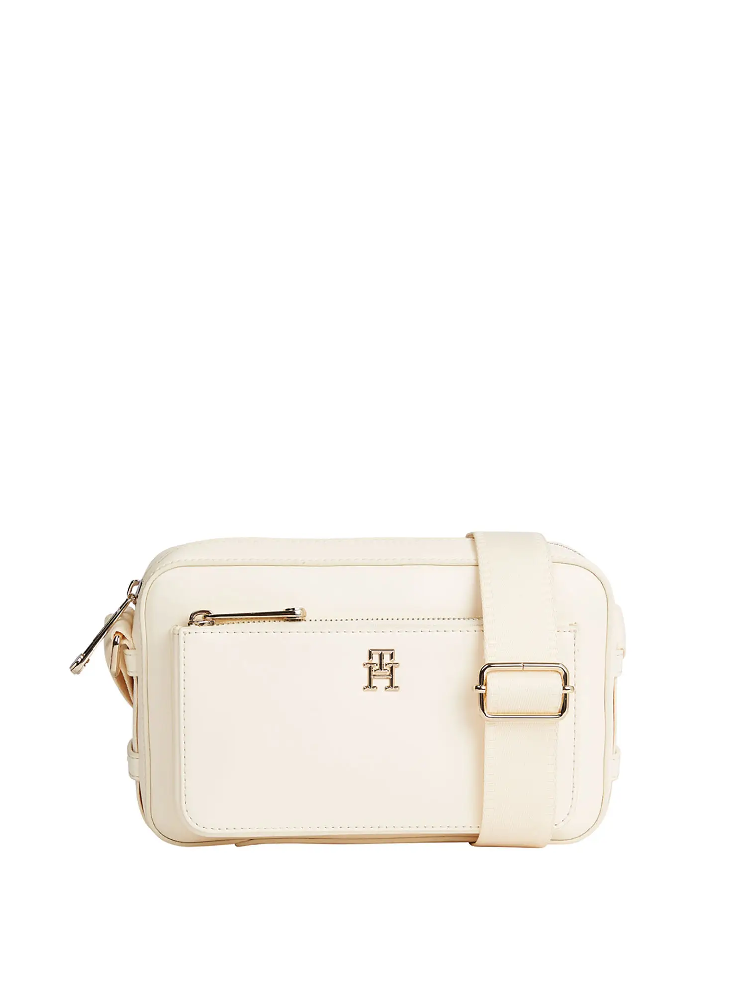 TRACOLLA DONNA - TOMMY HILFIGER - AW0AW15991 - BIANCO, UNICA