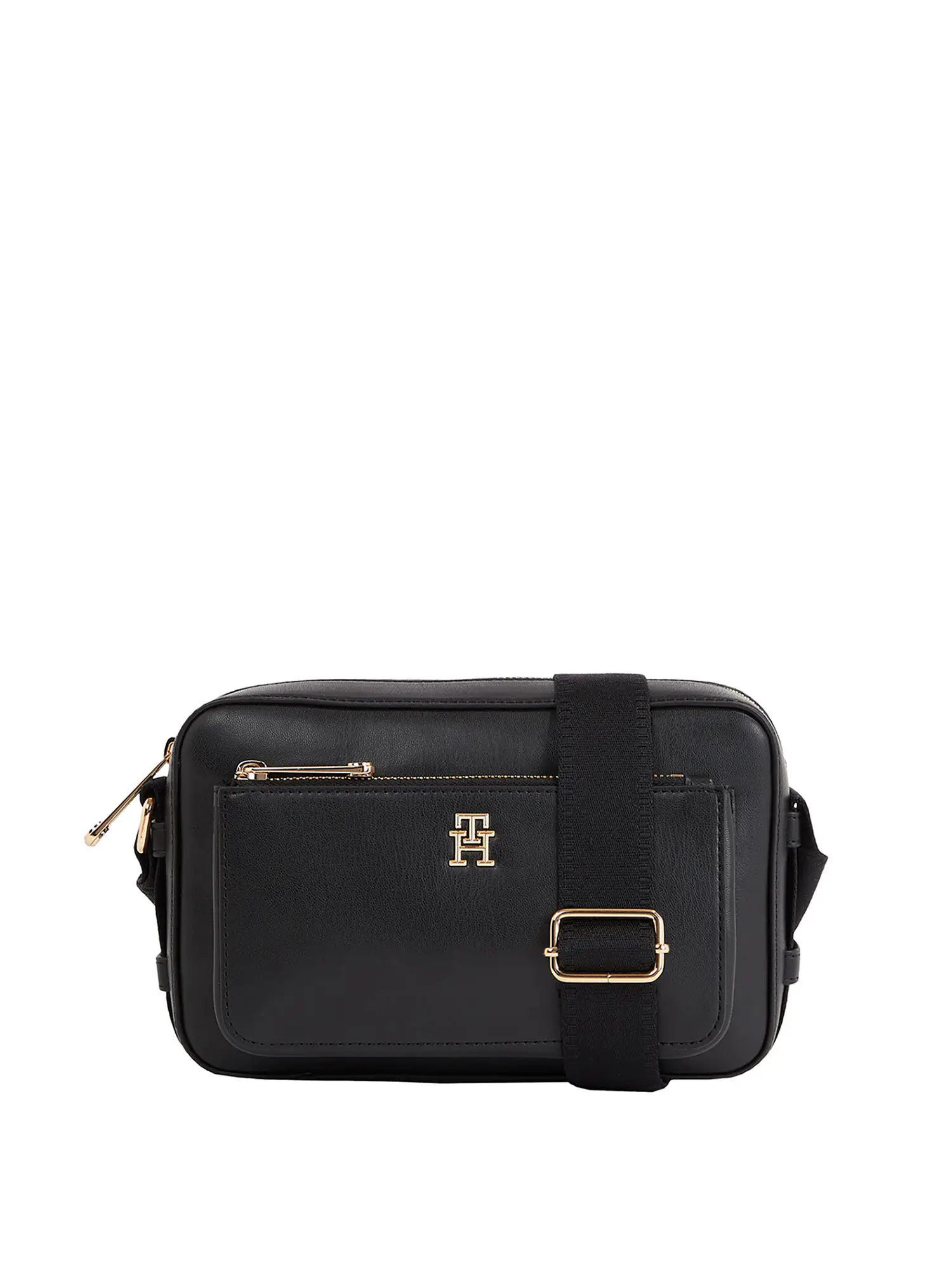 TRACOLLA DONNA - TOMMY HILFIGER - AW0AW15991 - NERO, UNICA