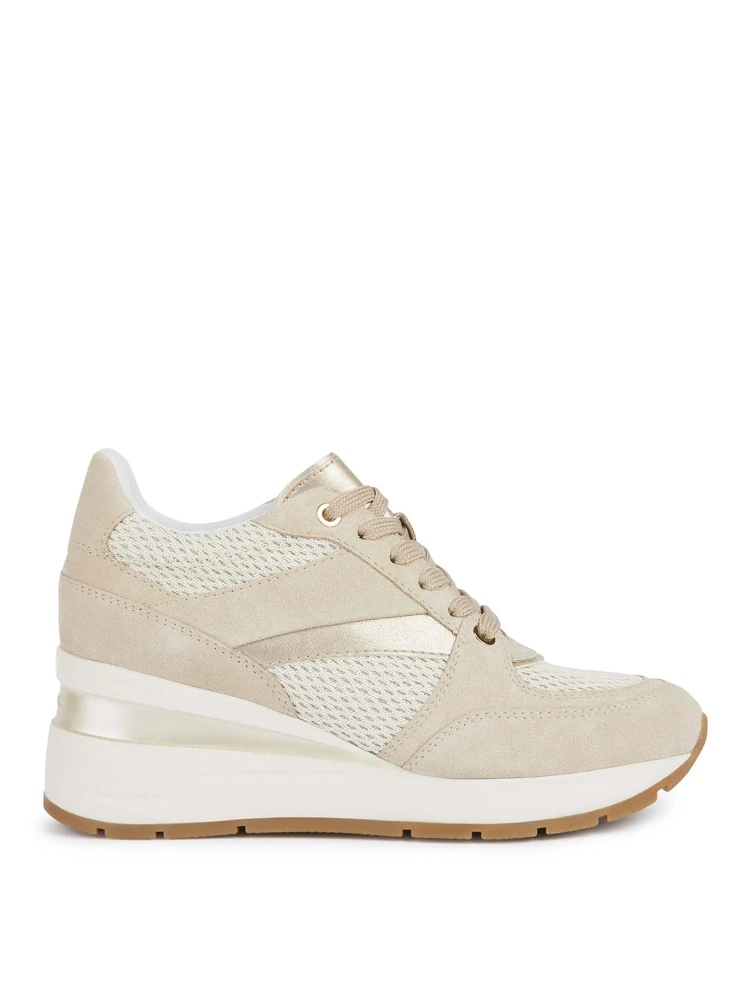 SNEAKERS DONNA - GEOX - D368LA 0AS22 - BEIGE/TAUPE, 40