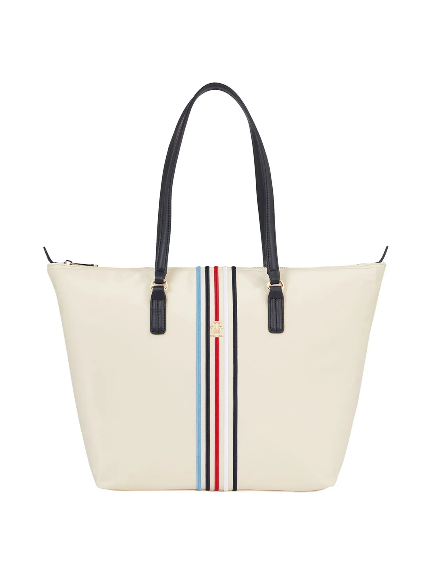 TOTE DONNA - TOMMY HILFIGER - AW0AW15981 - BIANCO, UNICA