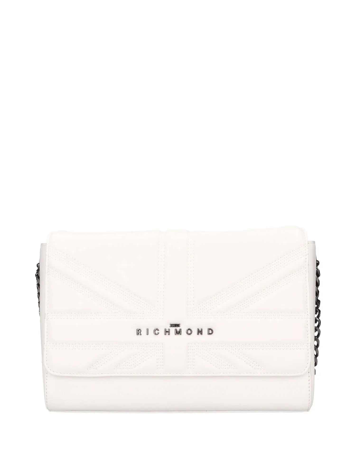 BORSA A SPALLA DONNA - JOHN RICHMOND - RWP24140BO - BIANCO, UNICA