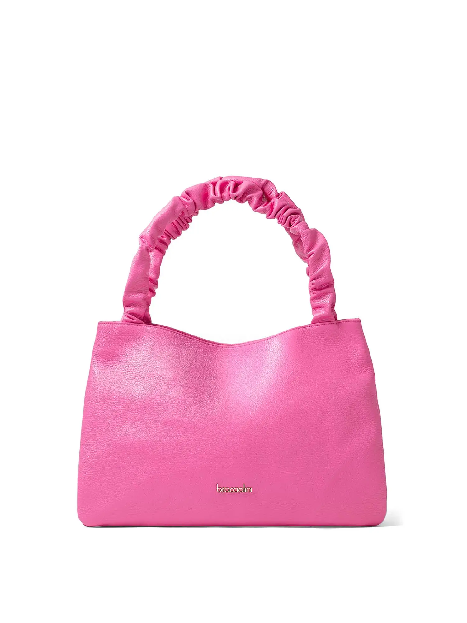 BORSA A SPALLA DONNA - BRACCIALINI - B17742-PP - FUXIA, UNICA