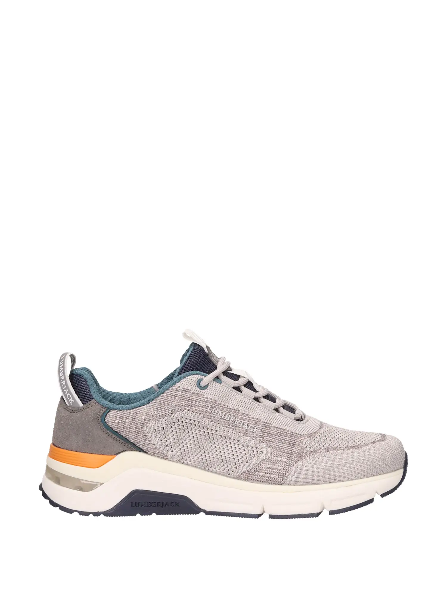 SNEAKERS UOMO - LUMBERJACK - SMI4912-001 R20 - BIANCO/GRIGIO, 41