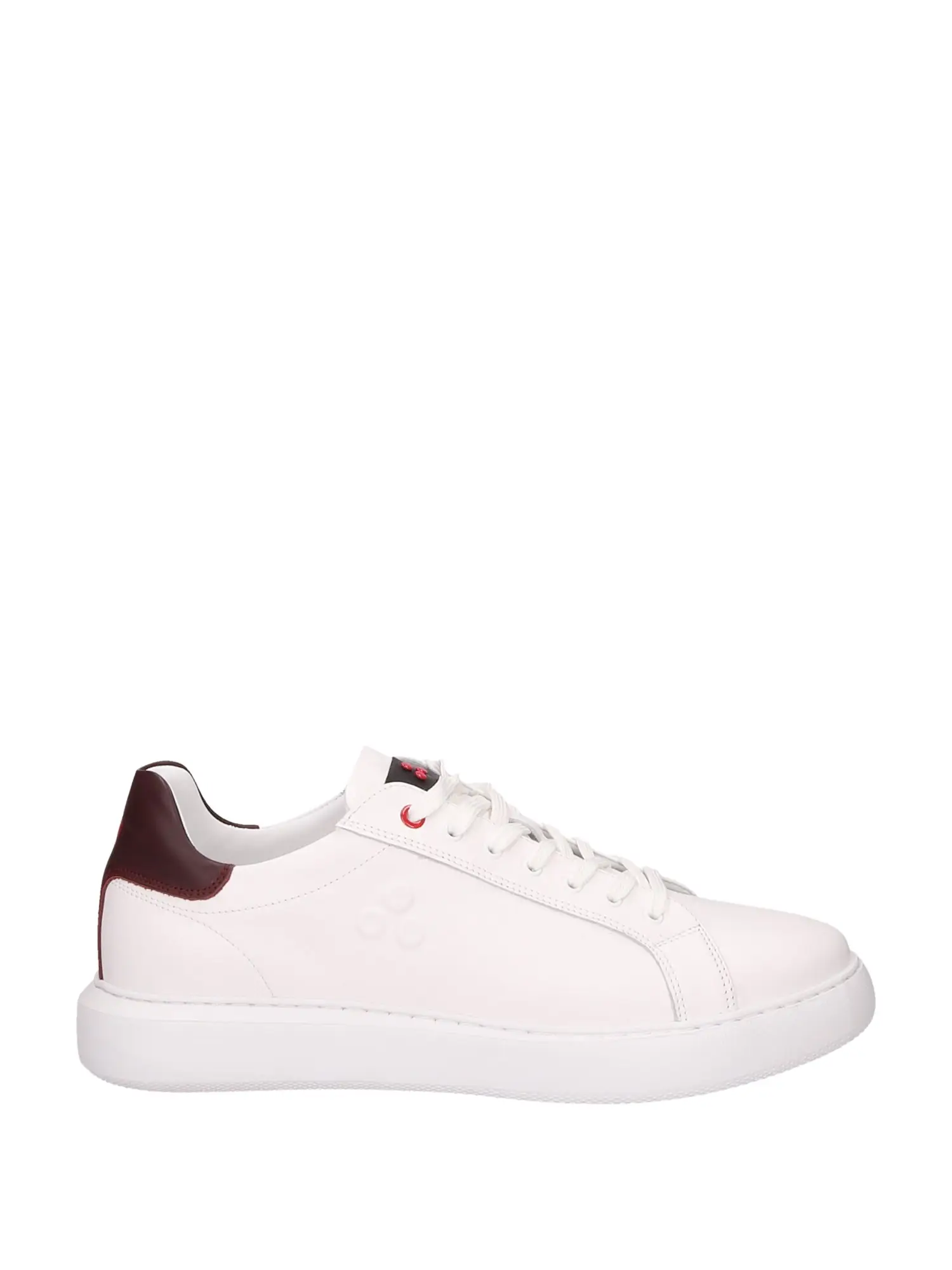 SNEAKERS UOMO - PEUTEREY - PEU4904 - BIANCO/BORDEAUX, 45