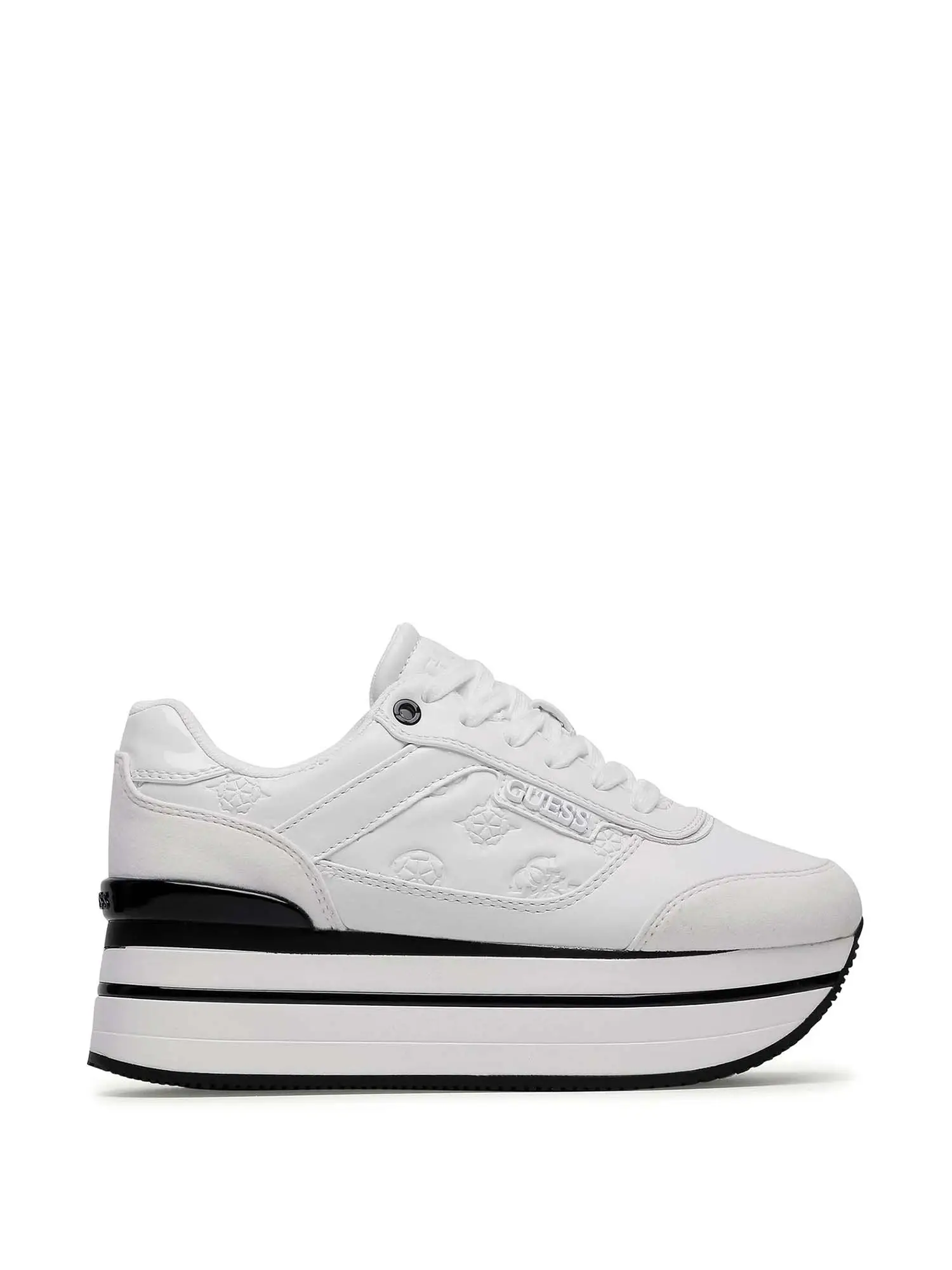 SNEAKERS DONNA - GUESS - FL5HNS PEL12 - BIANCO, 41