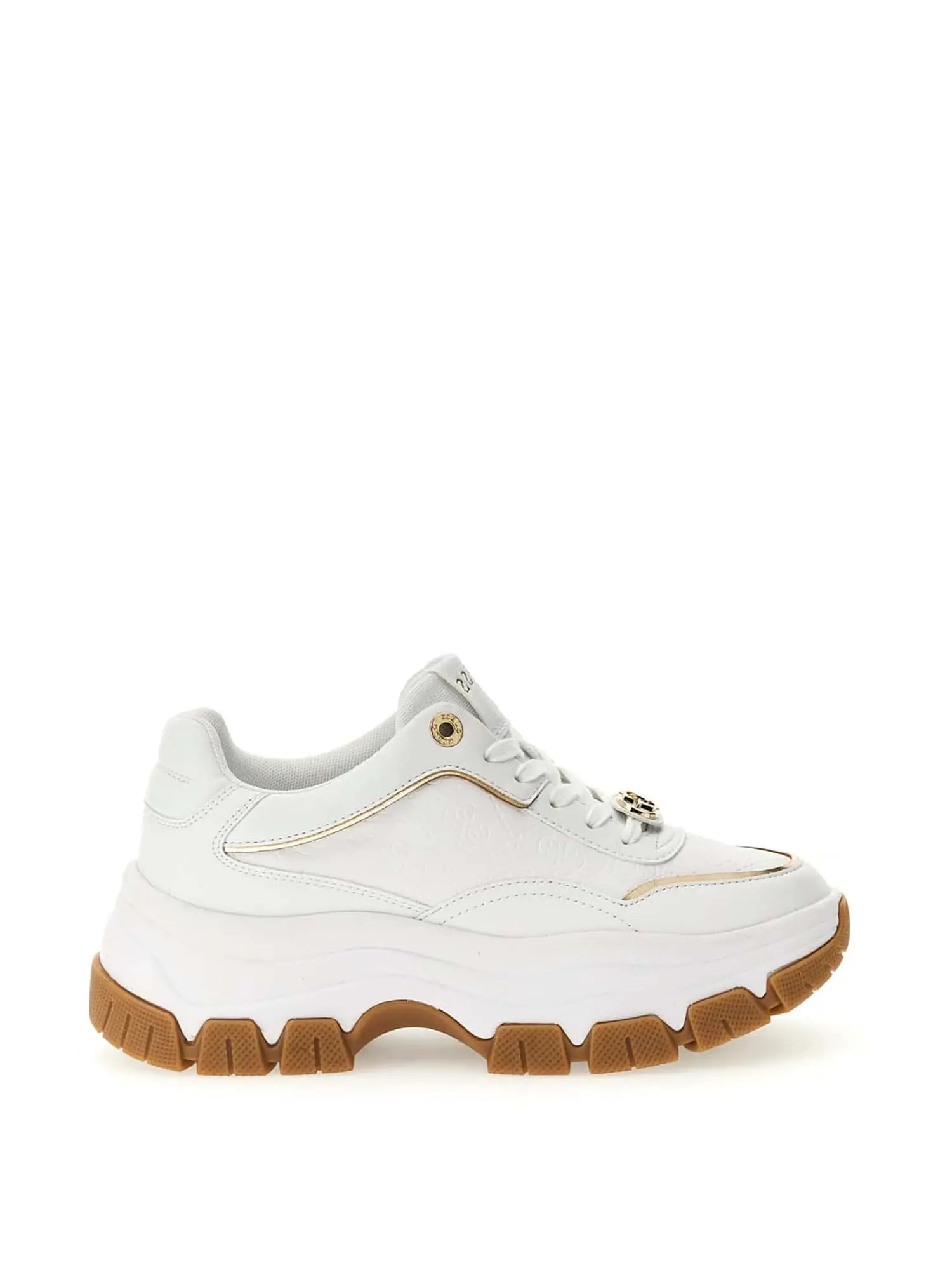 SNEAKERS DONNA - GUESS - FLTBER ELE12 - BIANCO, 35