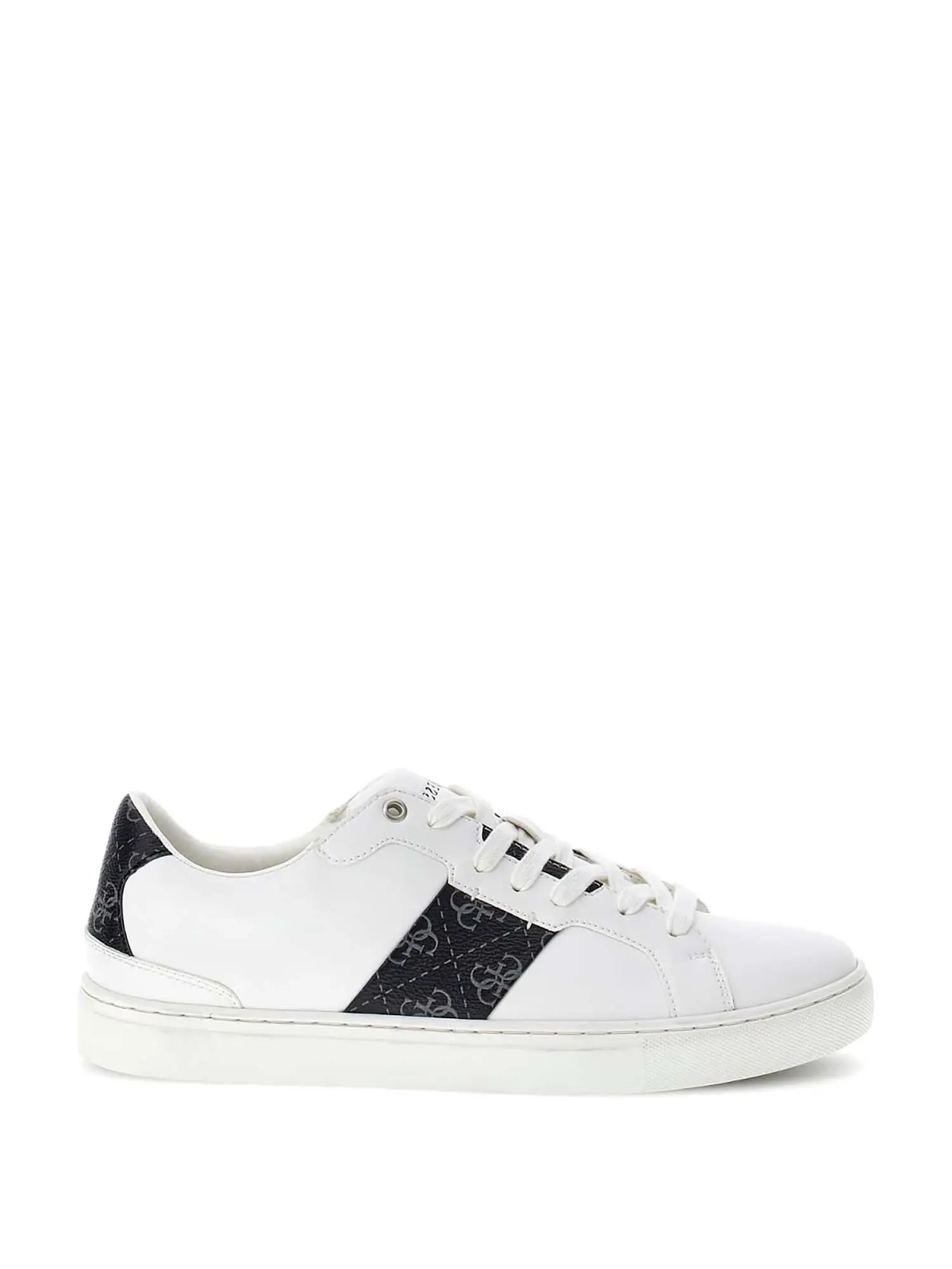 SNEAKERS DONNA - GUESS - FMTTOG ELL12 - BIANCO/NERO, 41