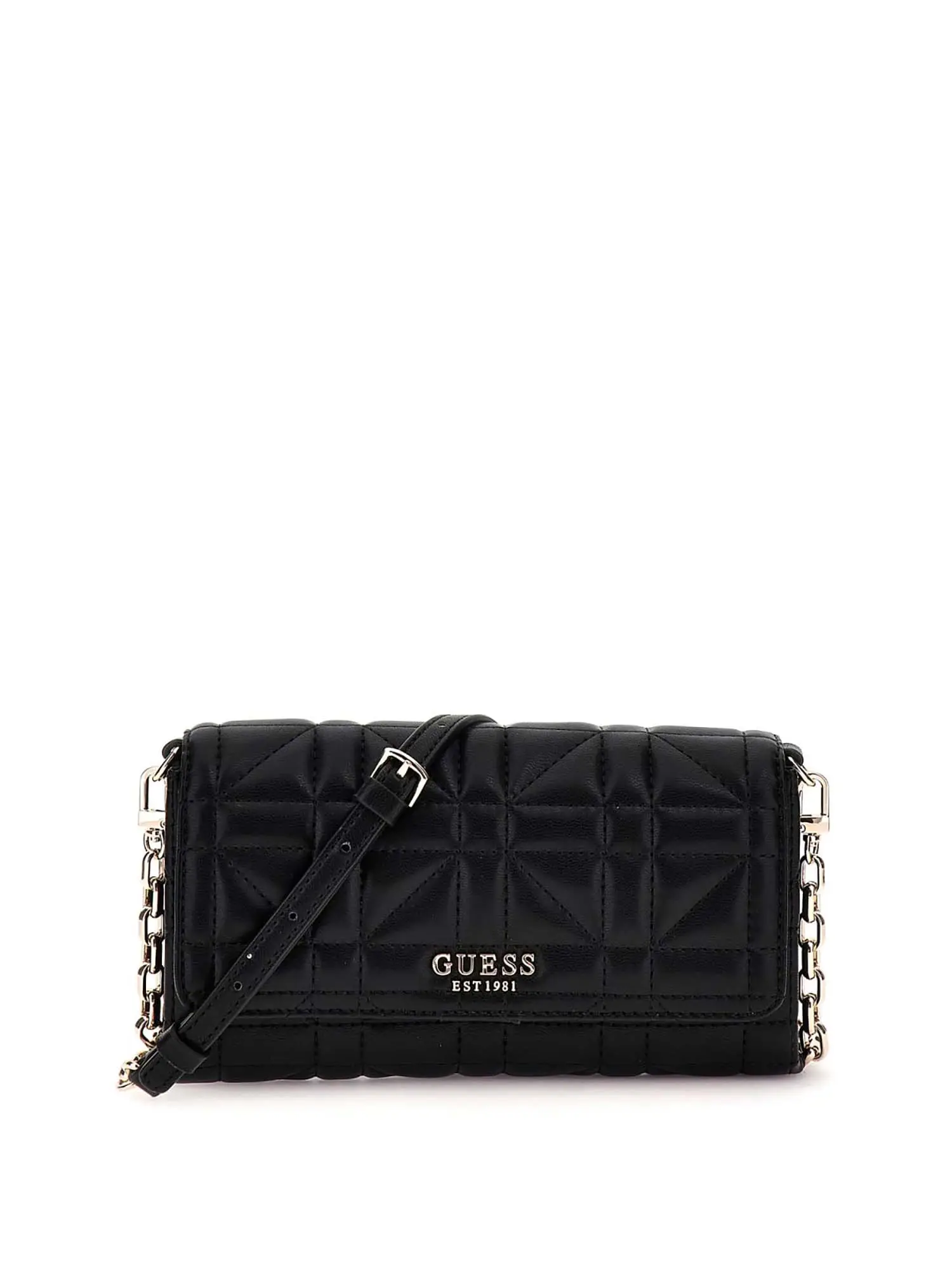 TRACOLLA DONNA - GUESS - HWQG84 99790 - NERO, UNICA