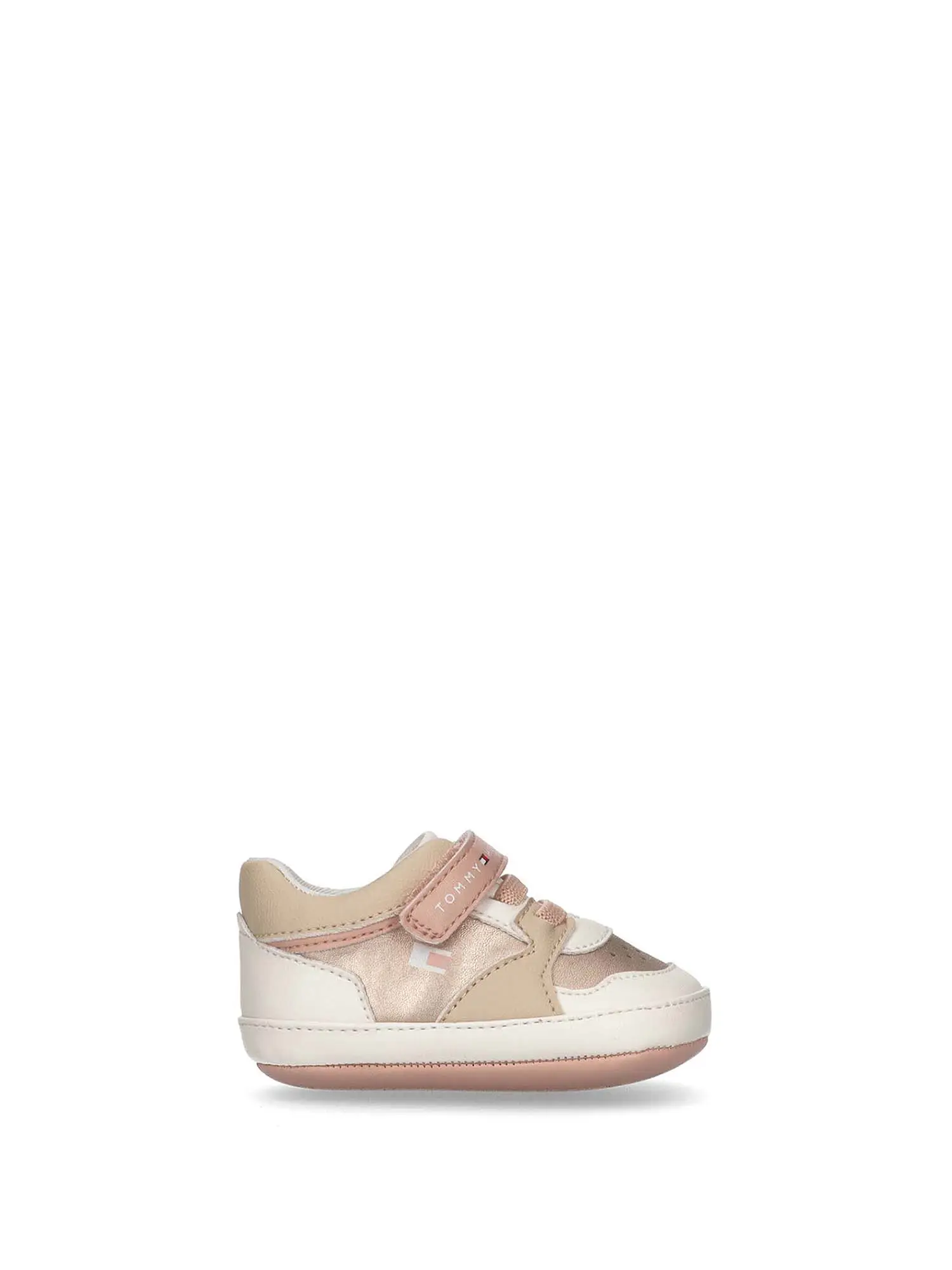 SNEAKERS BAMBINA - TOMMY HILFIGER - T0A9-33511-1433 - BIANCO/ROSA, 18