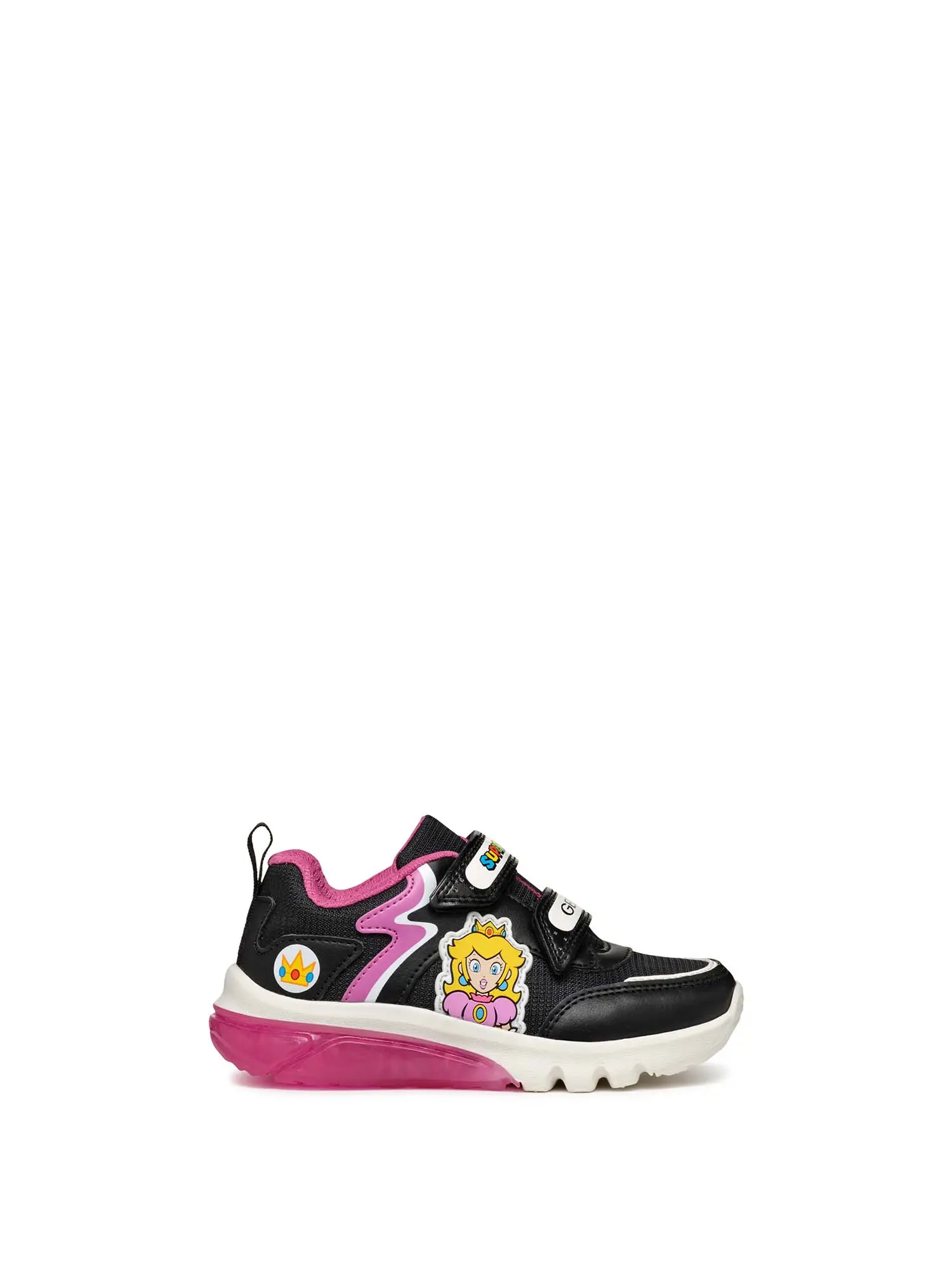 SNEAKERS RAGAZZO - GEOX - J46LPA 054FU - NERO/FUXIA, 31