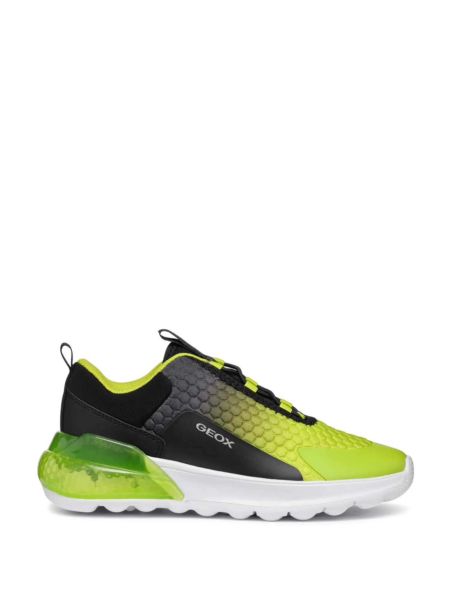 SNEAKERS RAGAZZO - GEOX - J46LYA 0EE9J - NERO/VERDE, 31