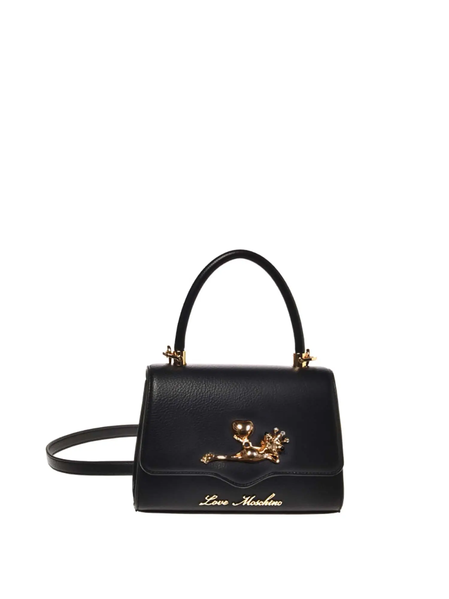 BORSA A MANO DONNA - LOVE MOSCHINO - JC4028PP1LLB2 - NERO, UNICA