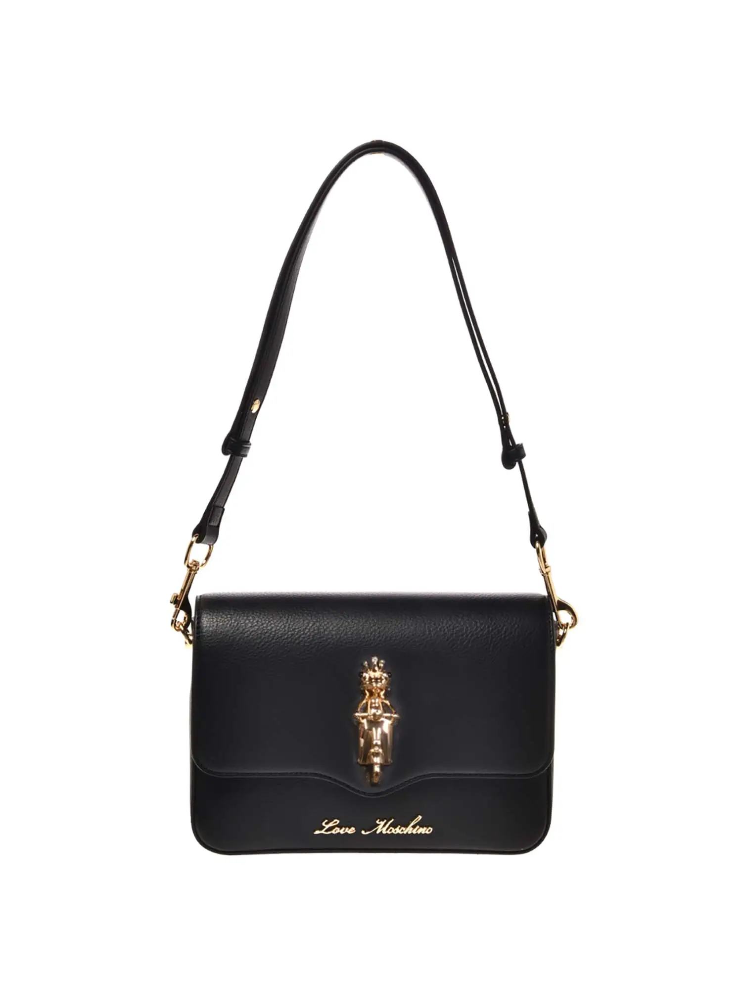 BORSA A SPALLA DONNA - LOVE MOSCHINO - JC4029PP1LLB2 - NERO, UNICA