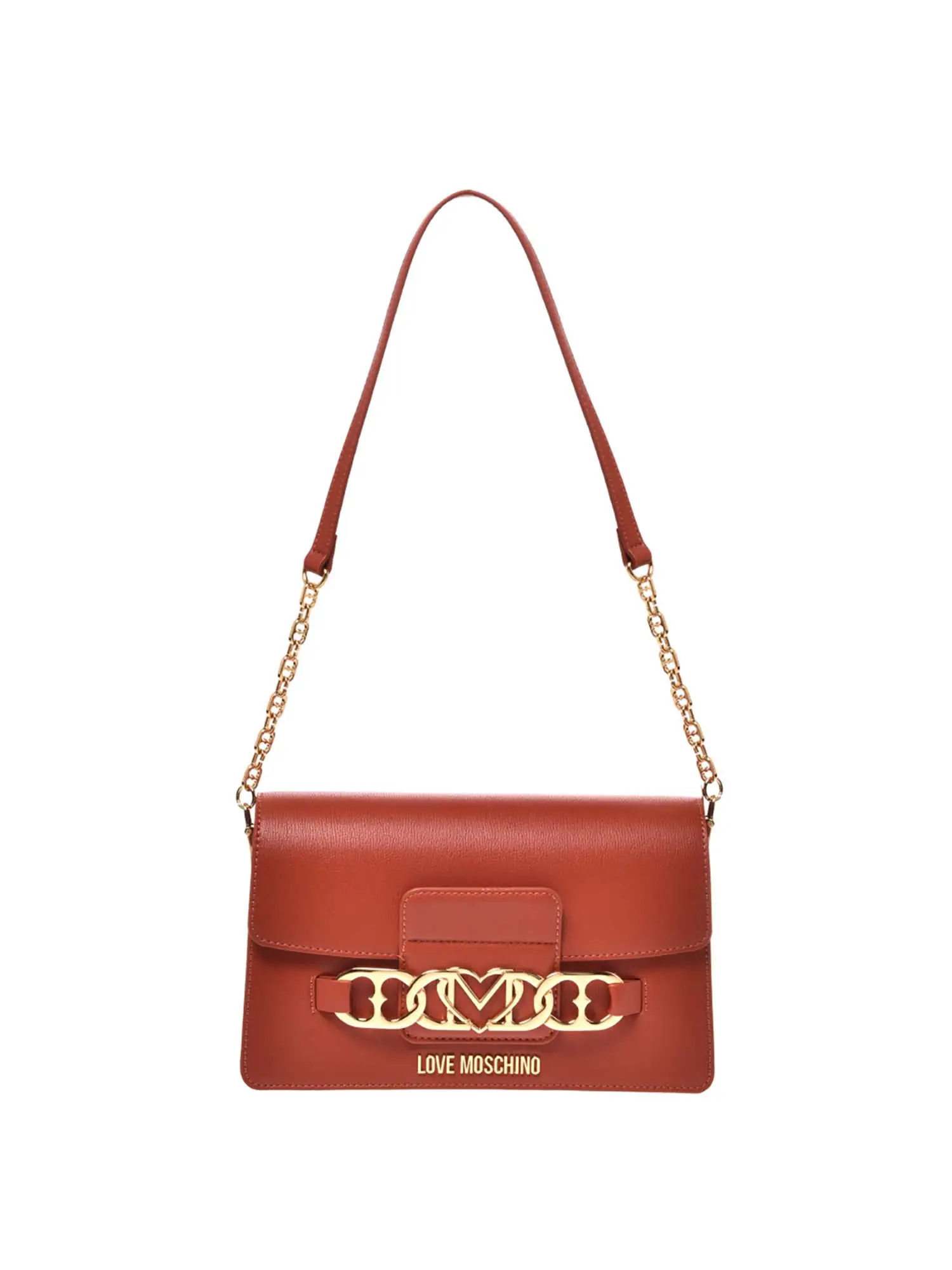 BORSA A SPALLA DONNA - LOVE MOSCHINO - JC4040PP1LLF0 - ARANCIO, UNICA