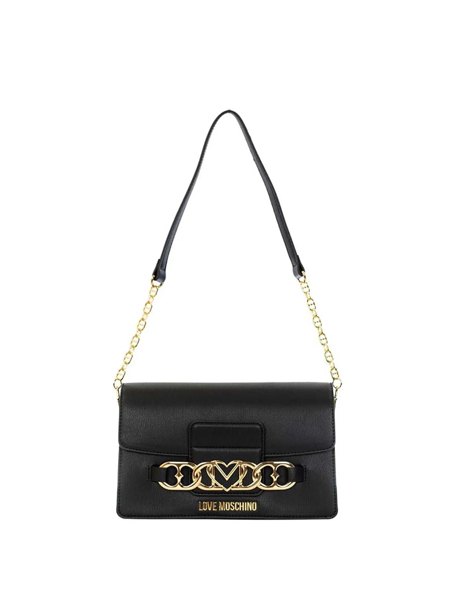 BORSA A SPALLA DONNA - LOVE MOSCHINO - JC4040PP1LLF0 - NERO, UNICA