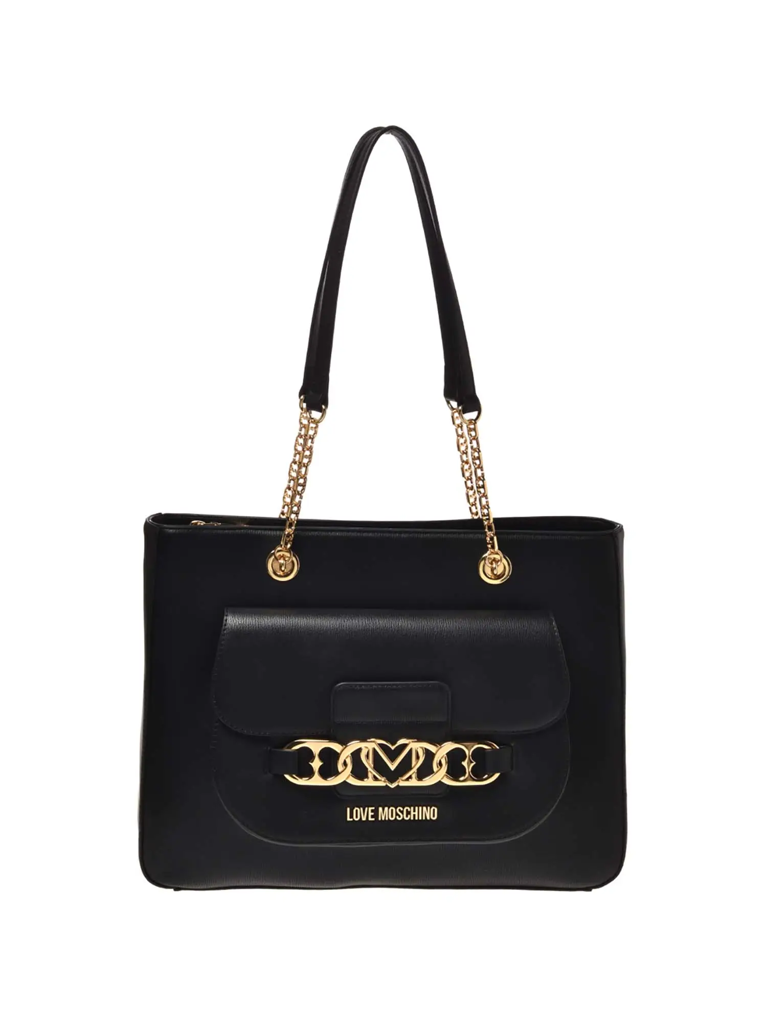 BORSA A SPALLA DONNA - LOVE MOSCHINO - JC4042PP1LLF0 - NERO, UNICA