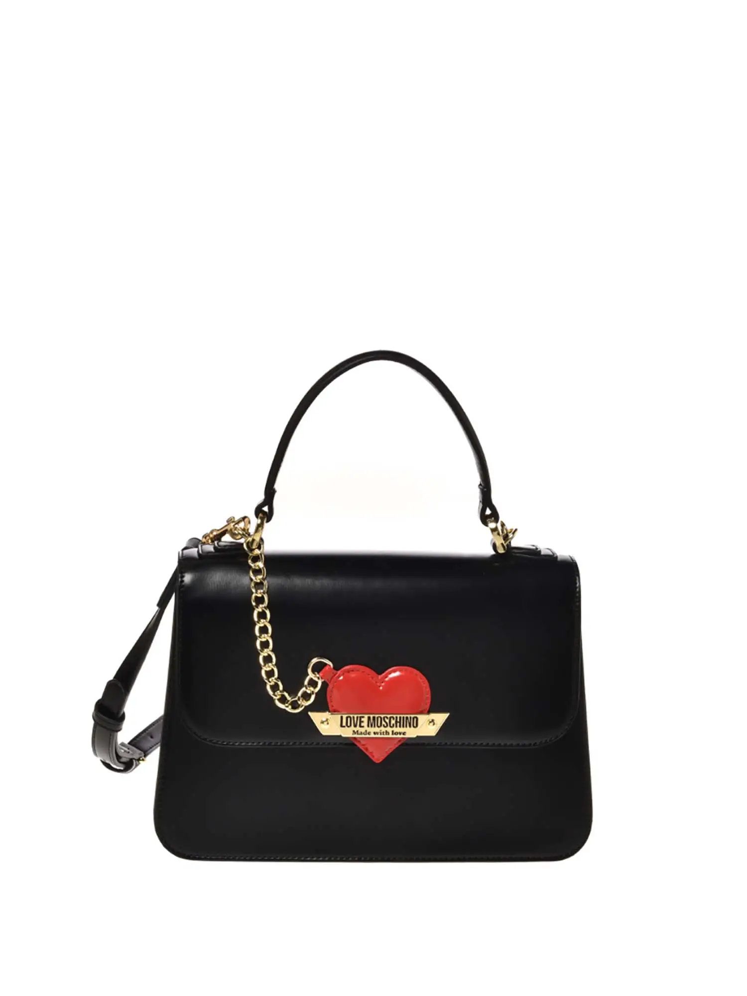 BORSA A MANO DONNA - LOVE MOSCHINO - JC4138PP1LLM1 - NERO, UNICA