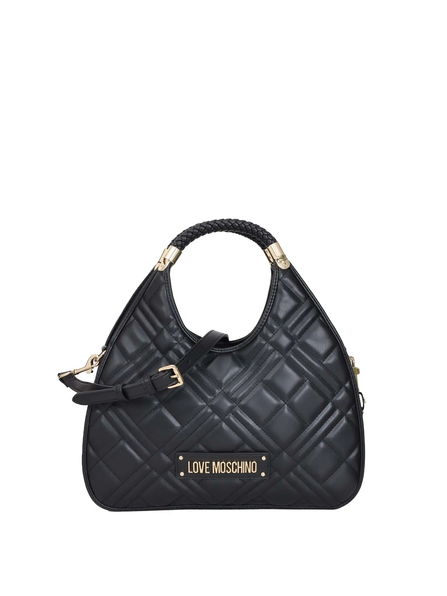 BORSA A MANO DONNA - LOVE MOSCHINO - JC4146PP1LLA0 - NERO, UNICA