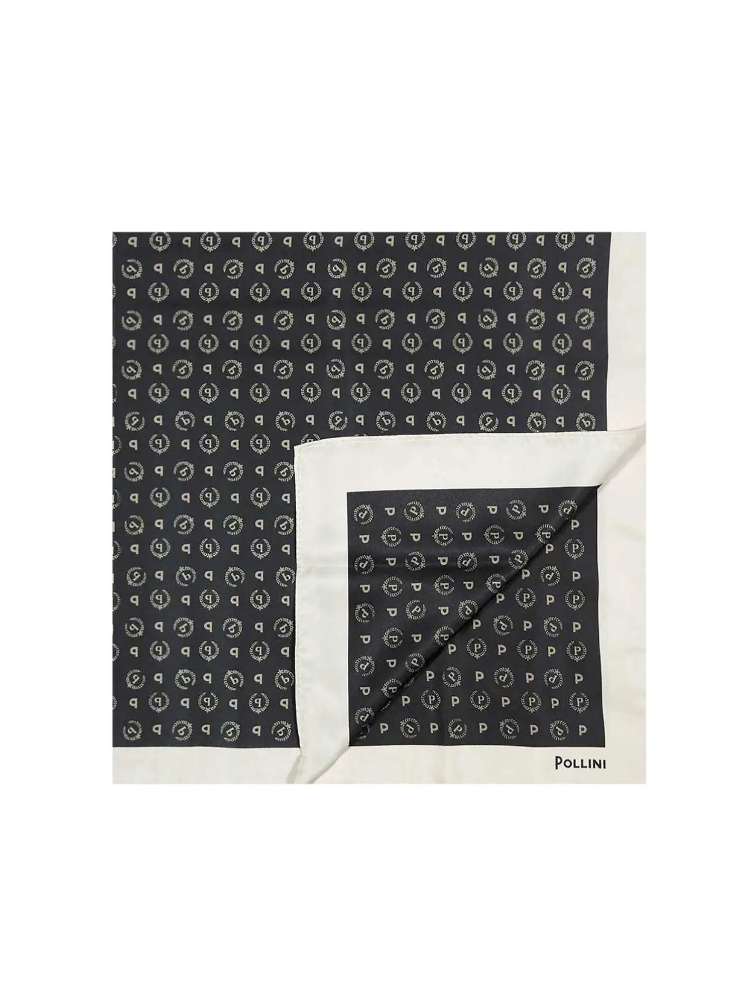 FOULARD DONNA - POLLINI - TE7900PP04Q80 - NERO/AVORIO, UNICA