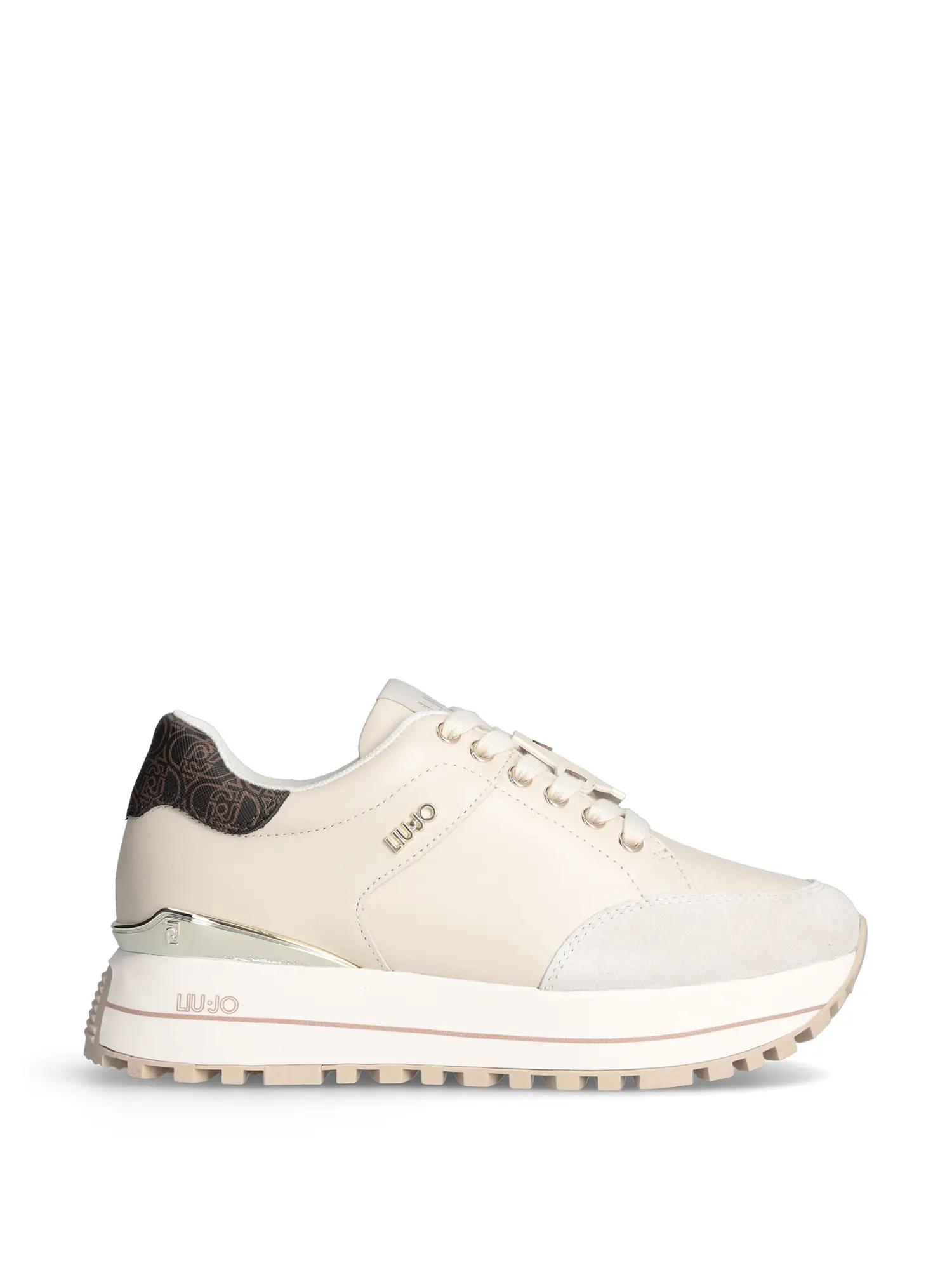 SNEAKERS DONNA - LIU-JO - BF4095PX545 - BEIGE, 38