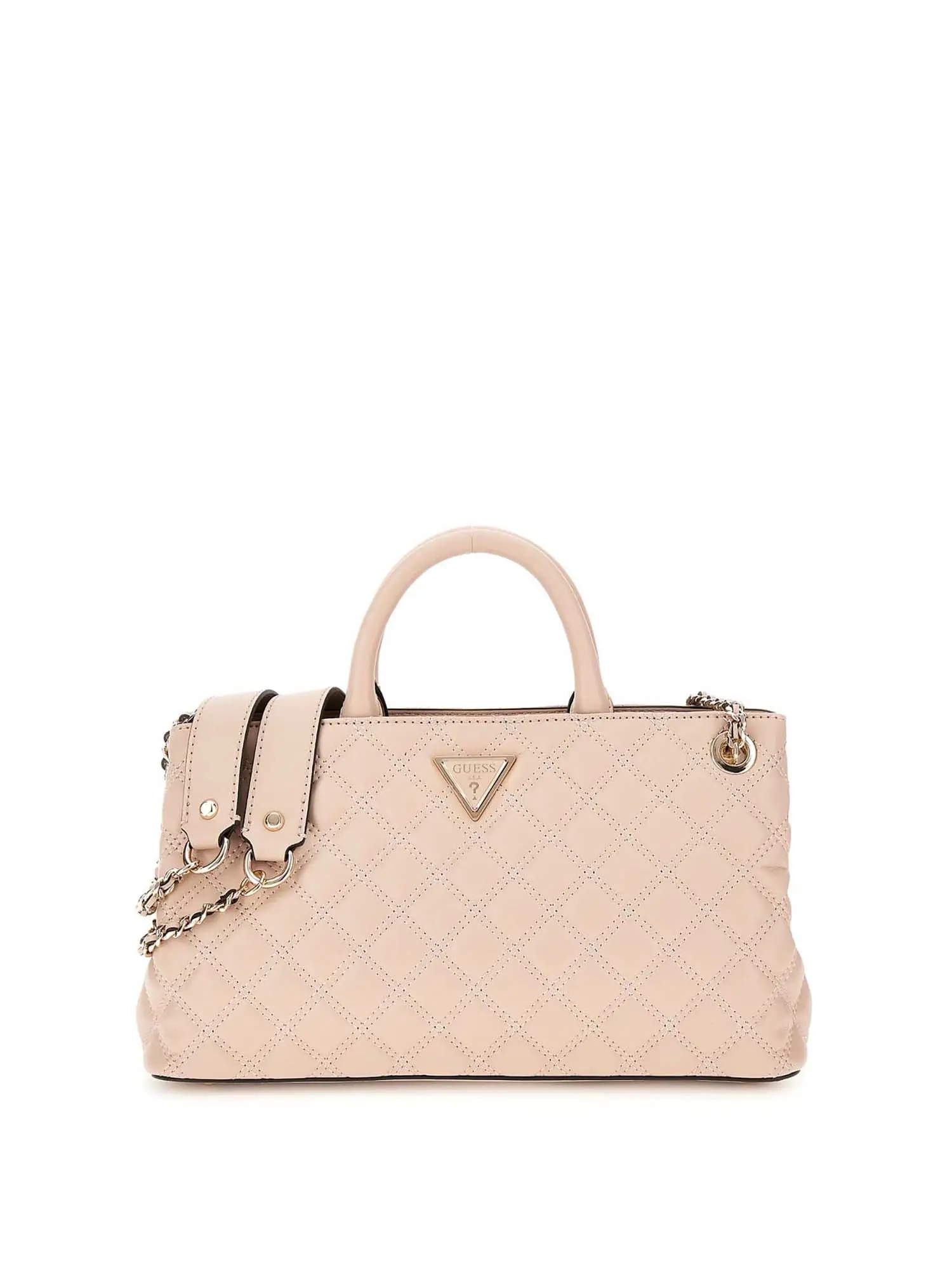 BORSA A SPALLA DONNA - GUESS - HWQG87 48090 - BEIGE, UNICA