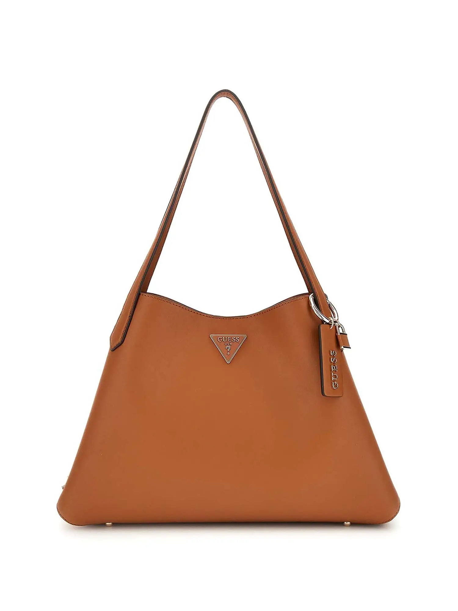 BORSA A MANO DONNA - GUESS - HWVG95 07220 - COGNAC, UNICA