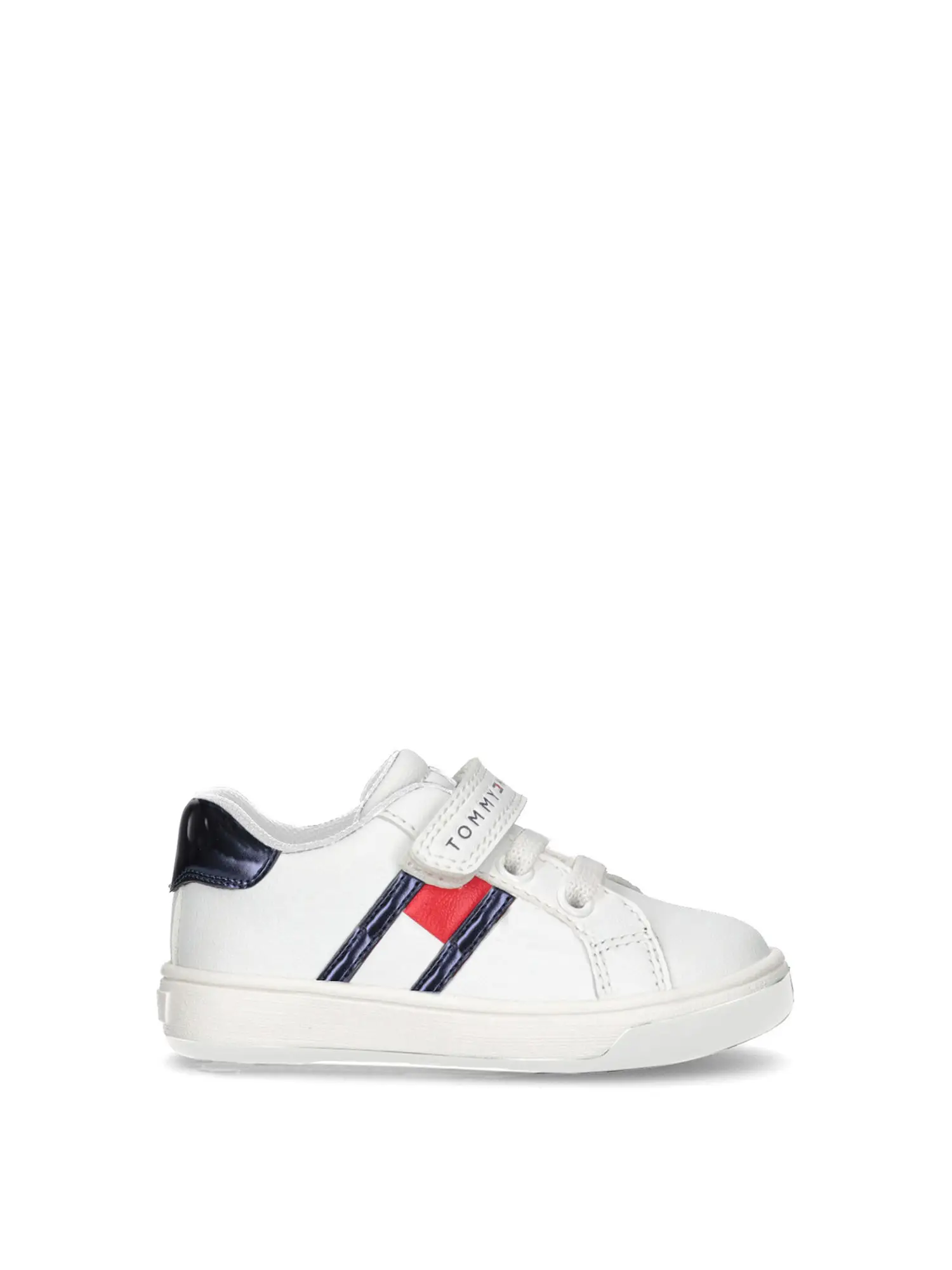 SNEAKERS BAMBINA - TOMMY HILFIGER - T1A9-33516-1351 - BIANCO/BLU, 29