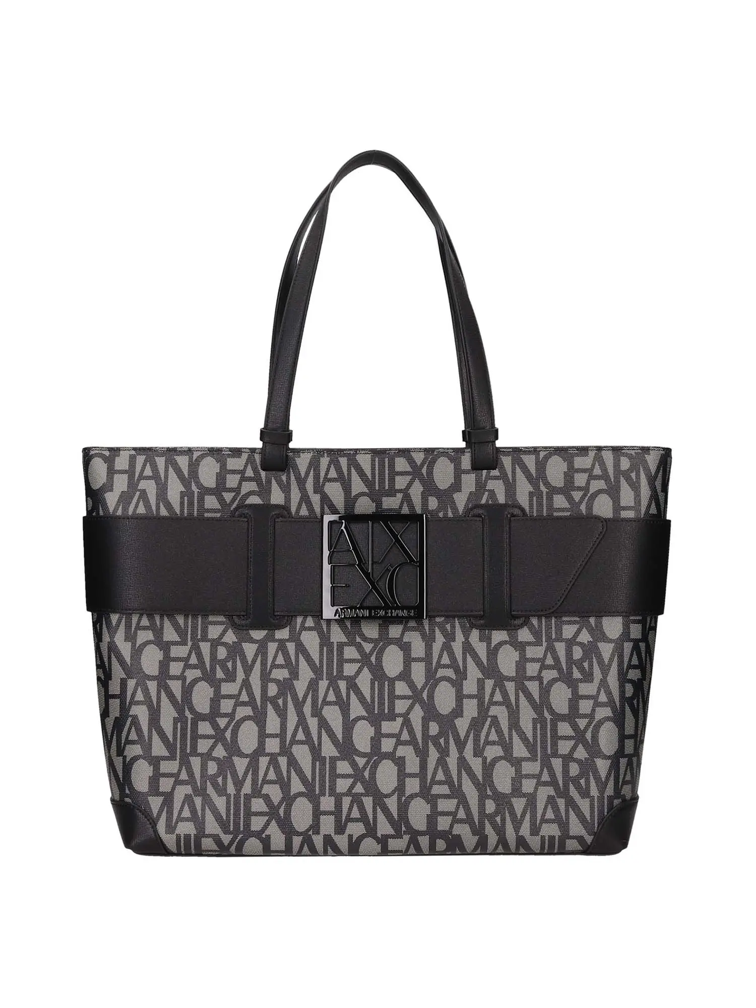 BORSA A SPALLA DONNA - ARMANI EXCHANGE - 949127 3F742 - BEIGE/NERO, UNICA