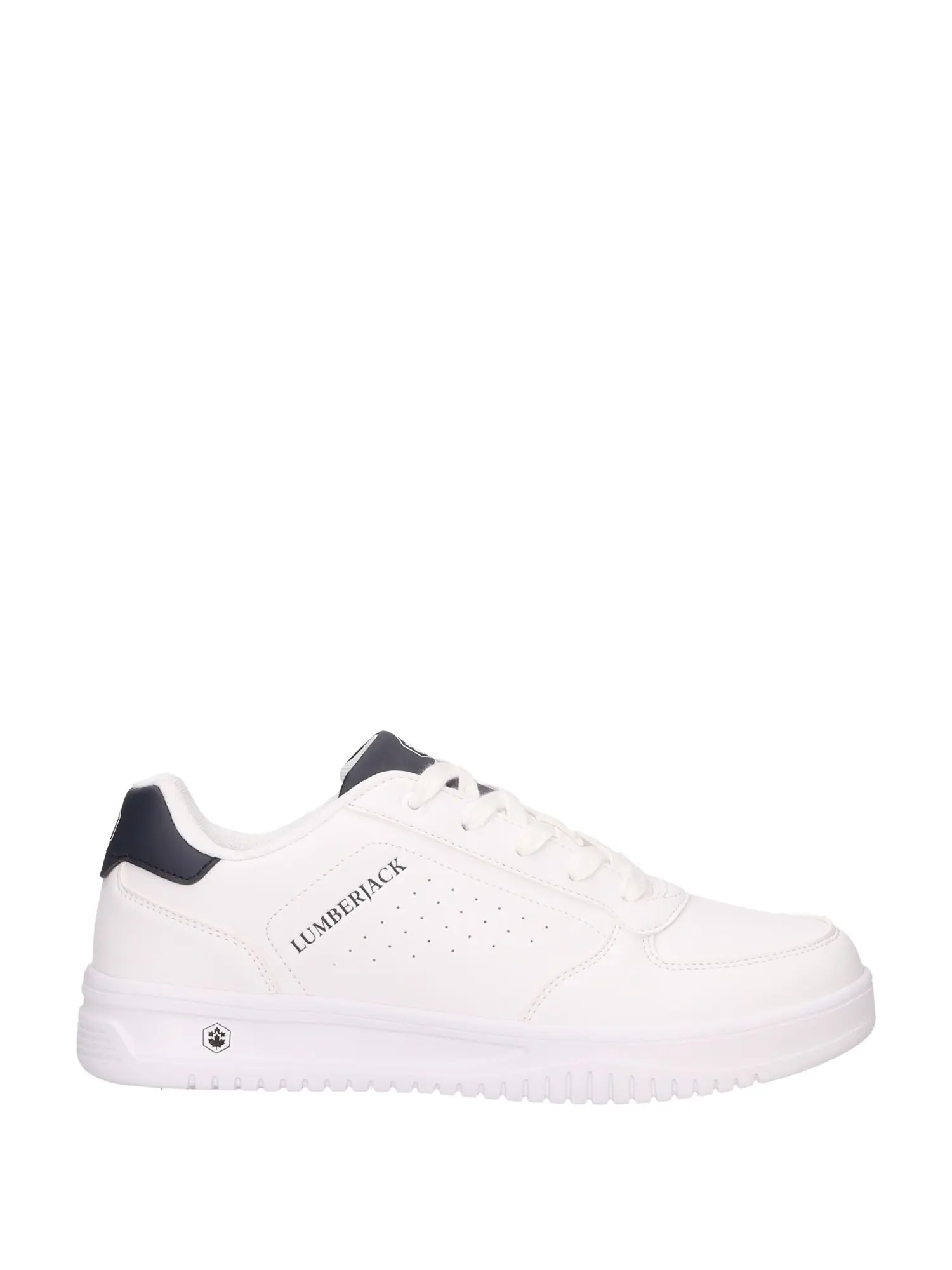 SNEAKERS UOMO - LUMBERJACK - SMK0311-001 S16 - BIANCO/NAVY, 44