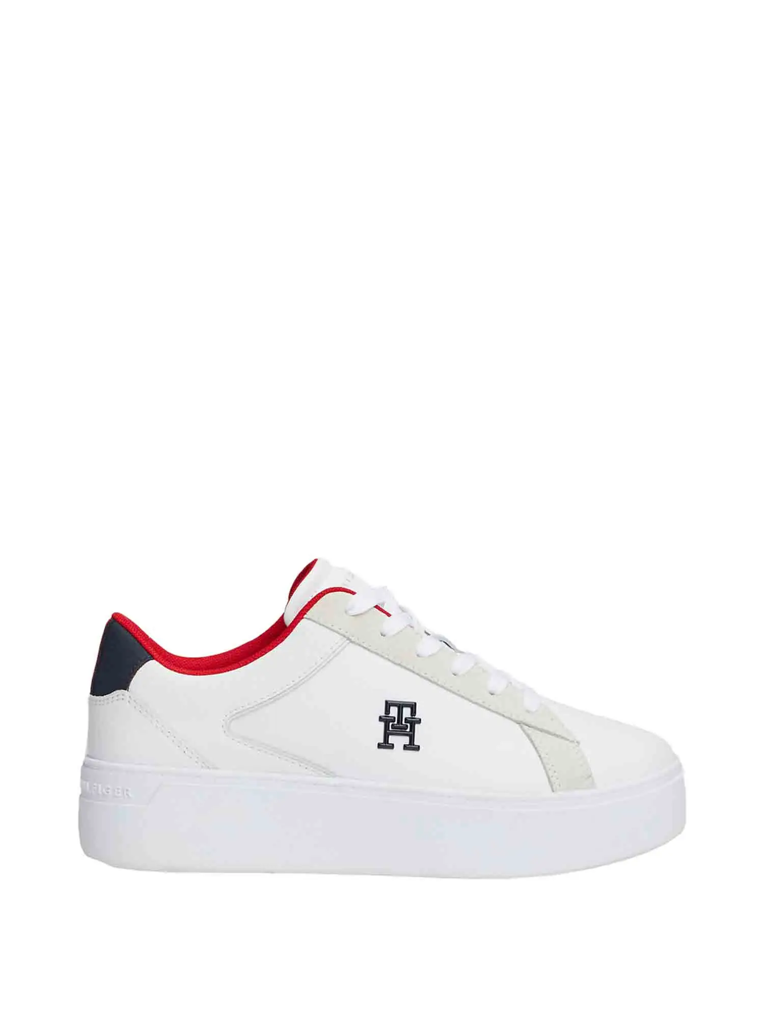 SNEAKERS DONNA - TOMMY HILFIGER - FW0FW08210 - BIANCO, 38