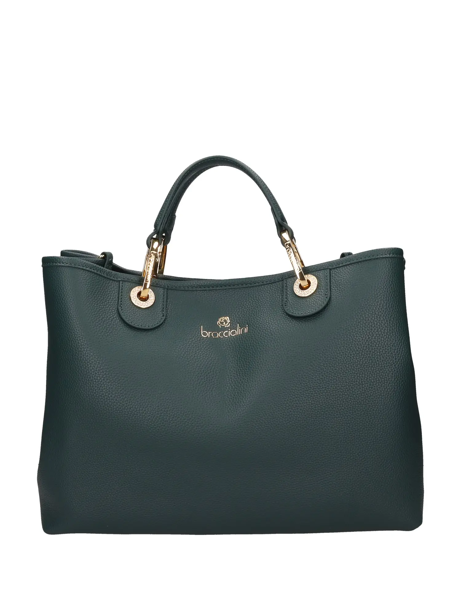 BORSA A MANO DONNA - BRACCIALINI - B17950-YY - VERDE, UNICA