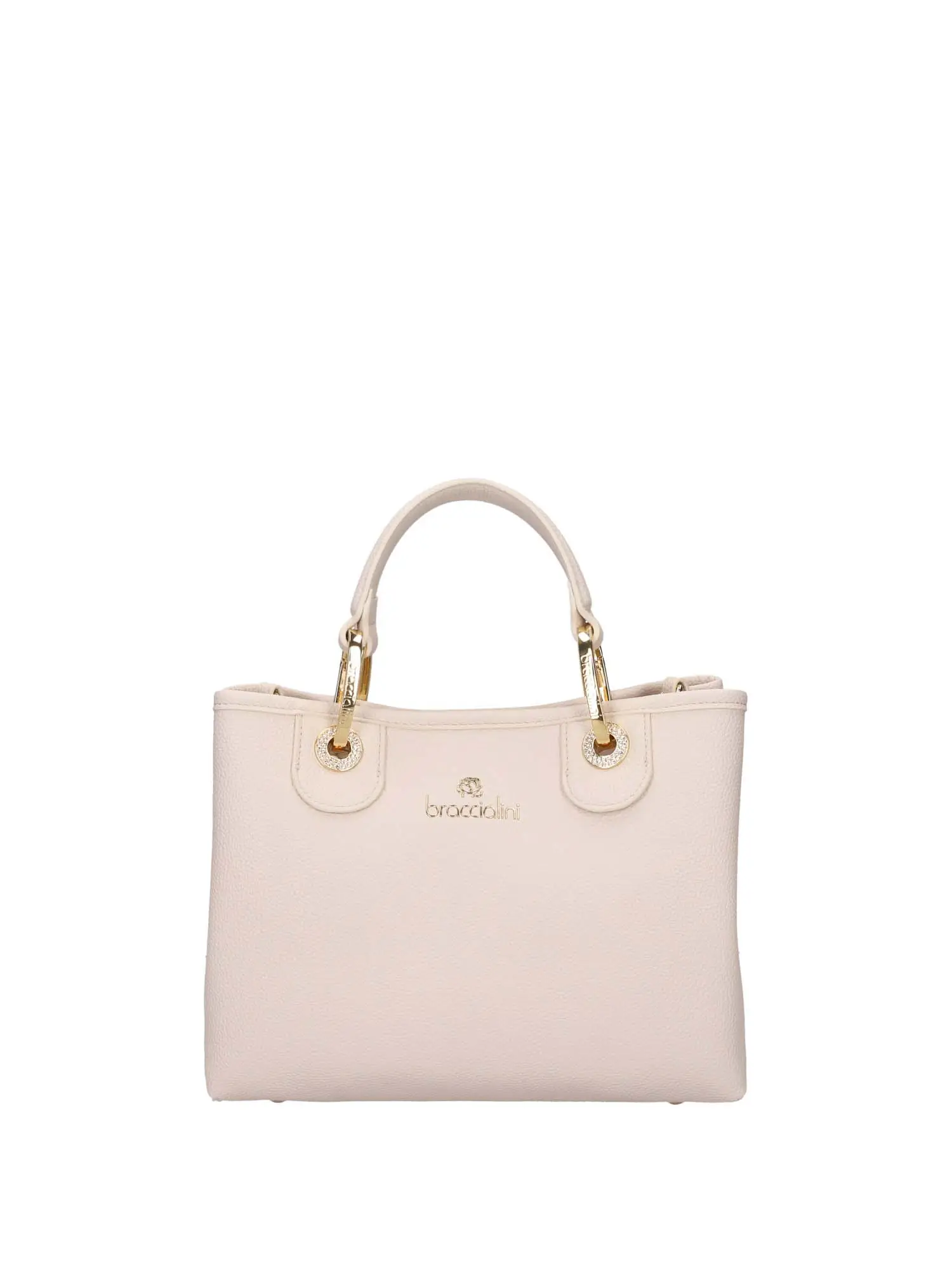 BORSA A MANO DONNA - BRACCIALINI - B17951-YY - BEIGE, UNICA