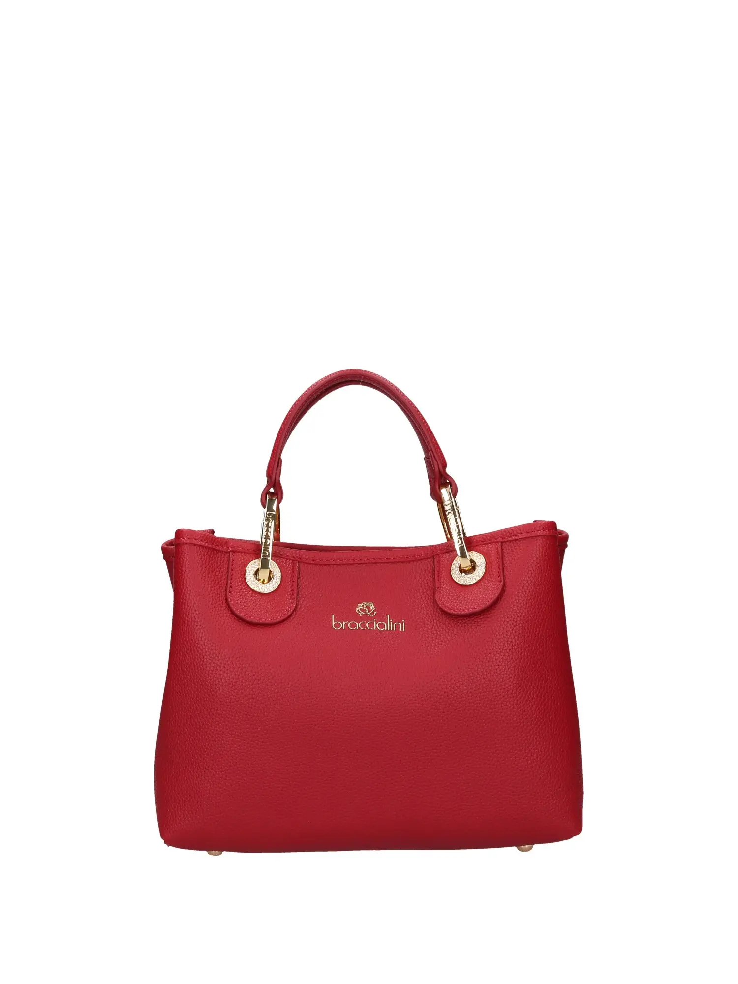 BORSA A MANO DONNA - BRACCIALINI - B17951-YY - ROSSO, UNICA