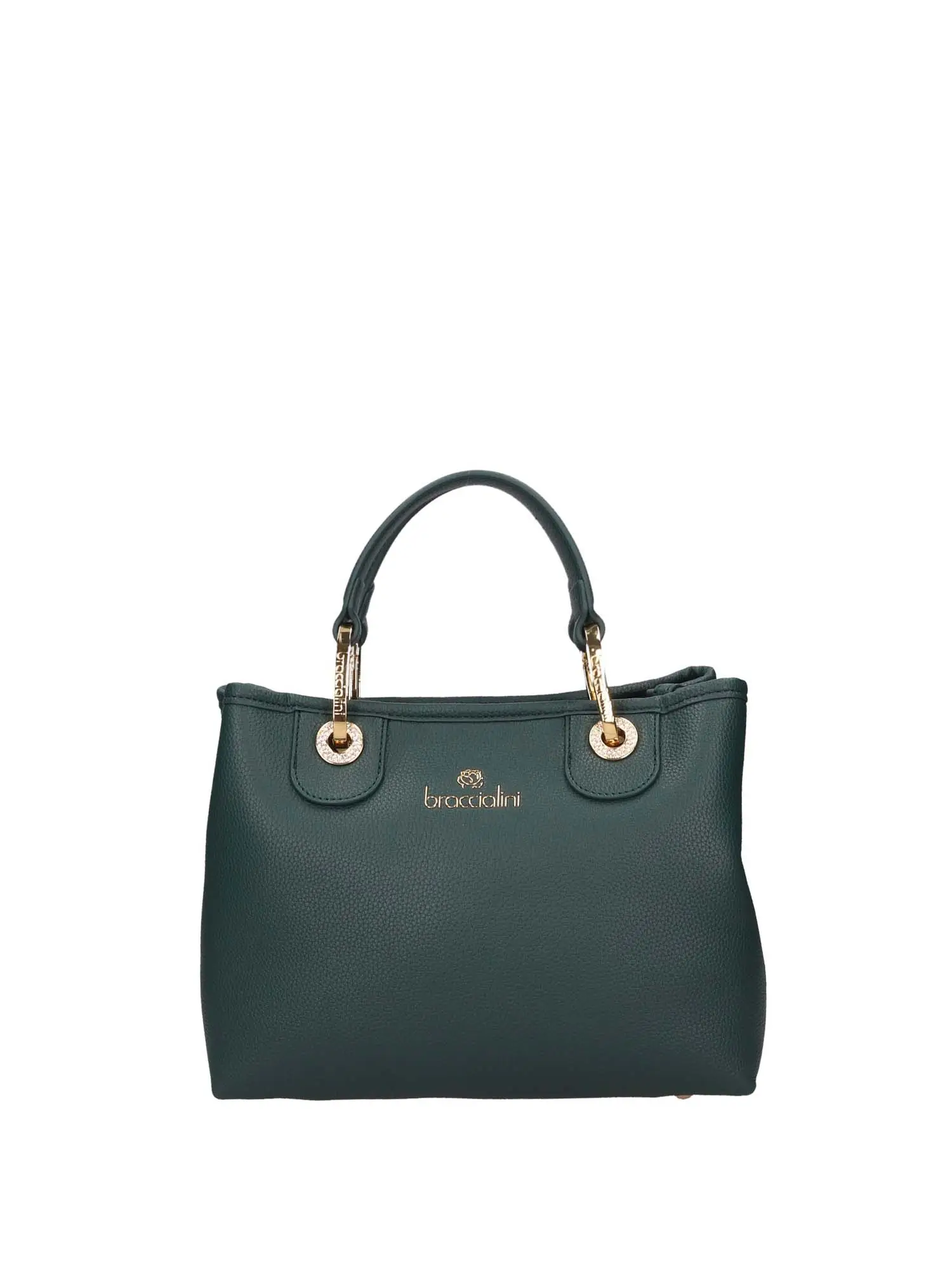 BORSA A MANO DONNA - BRACCIALINI - B17951-YY - VERDE, UNICA