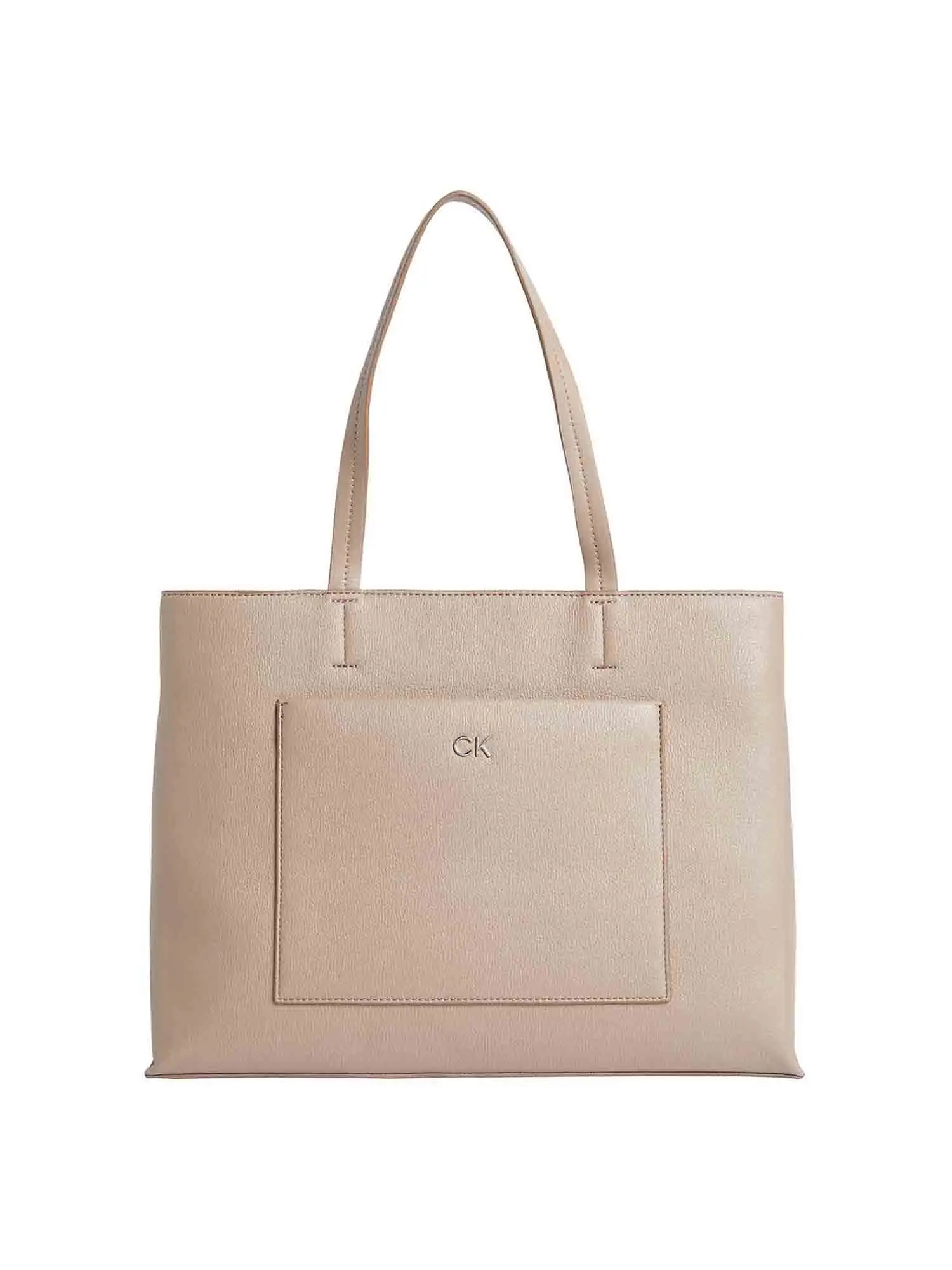 TOTE DONNA - CALVIN KLEIN - K60K612113 - BEIGE, UNICA