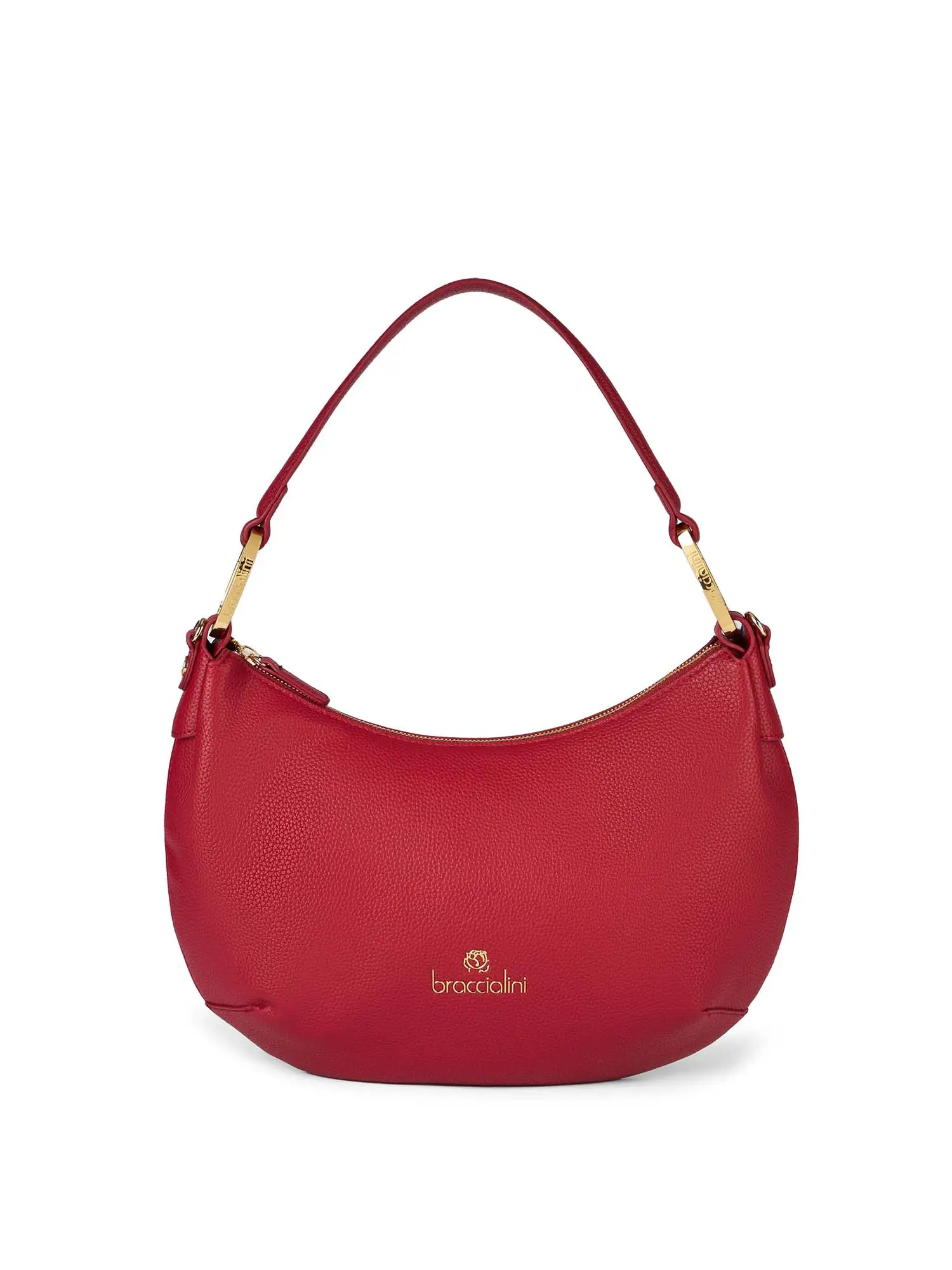 BORSA A SPALLA DONNA - BRACCIALINI - B17952-YY - ROSSO, UNICA