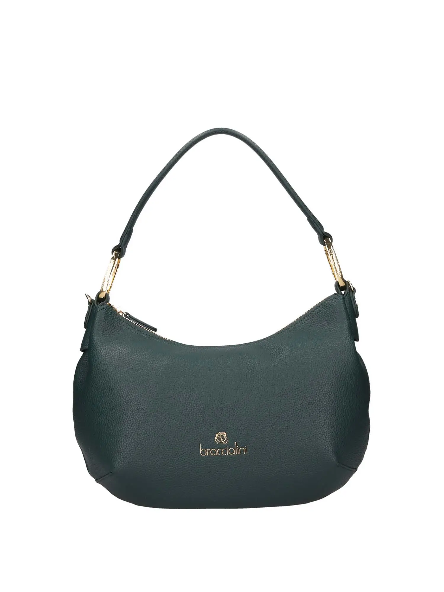 BORSA A SPALLA DONNA - BRACCIALINI - B17952-YY - VERDE, UNICA