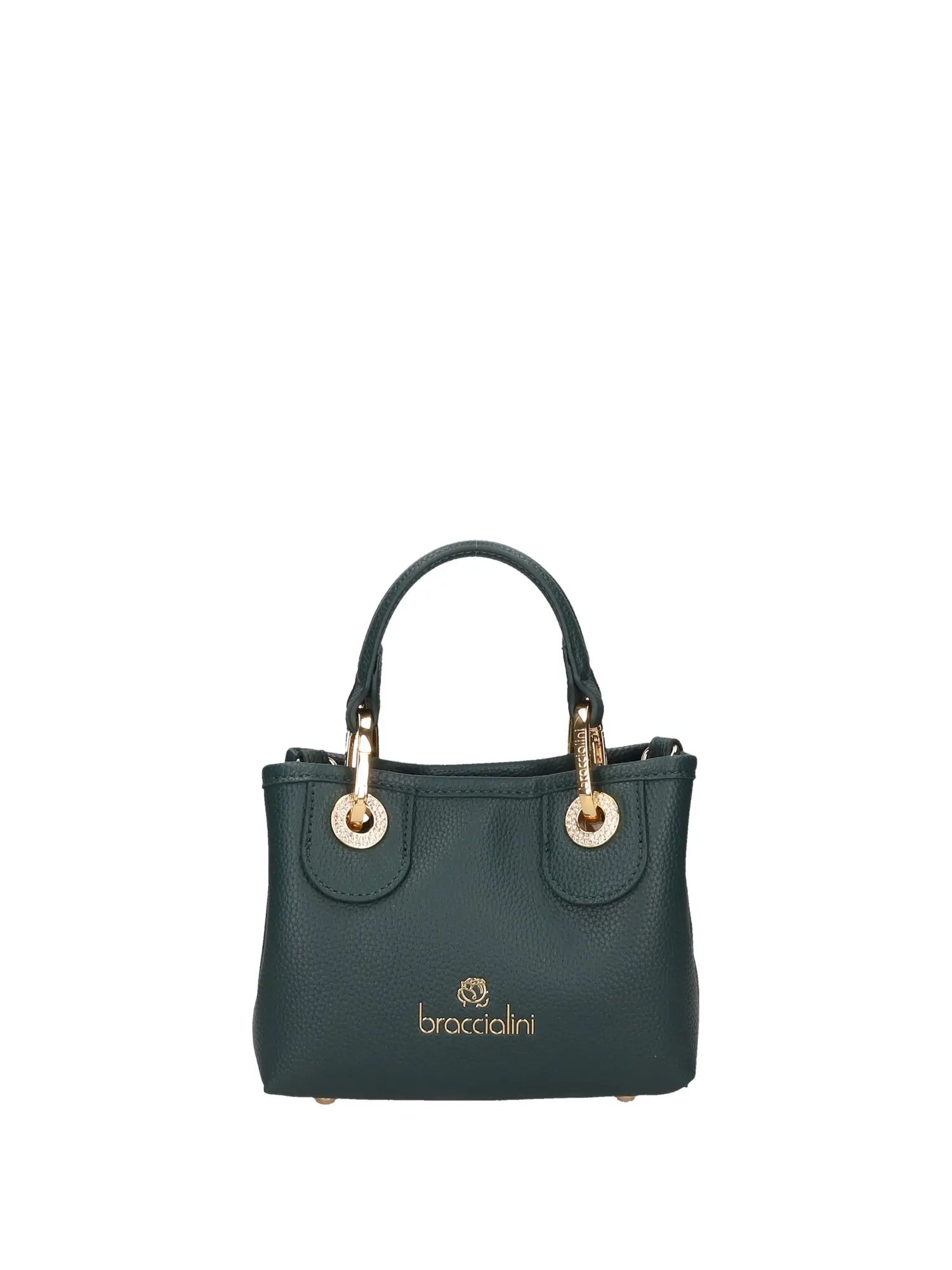 BORSA A MANO DONNA - BRACCIALINI - B17976-YY - VERDE, UNICA