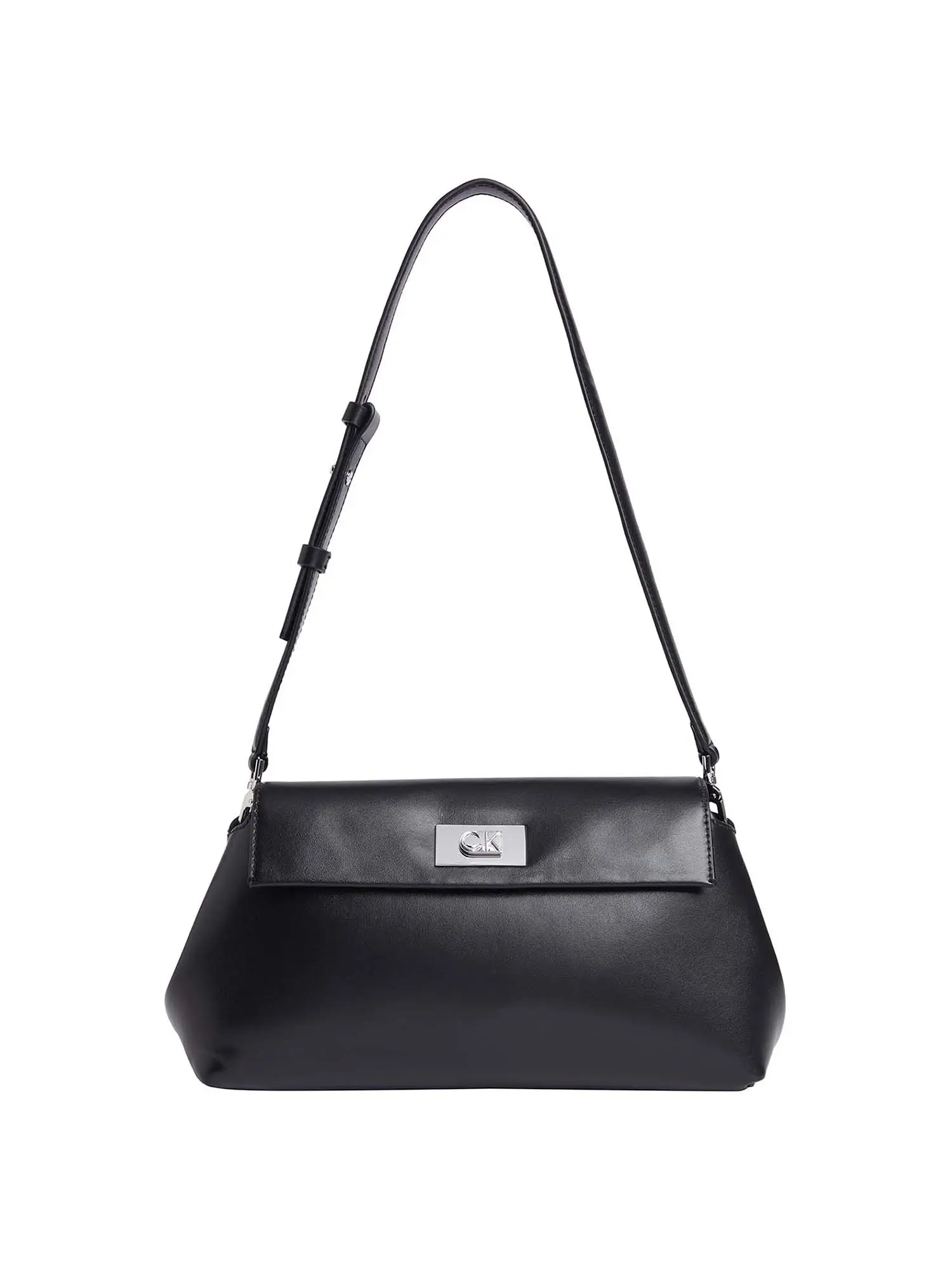 BORSA A SPALLA DONNA - CALVIN KLEIN - K60K612150 - NERO, UNICA