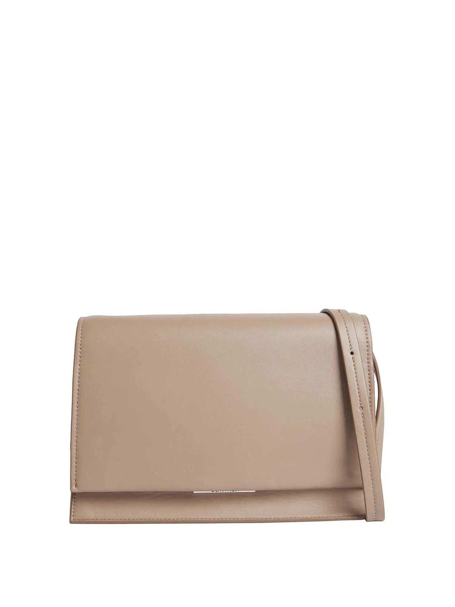 BORSA A SPALLA DONNA - CALVIN KLEIN - K60K612158 - BEIGE, UNICA