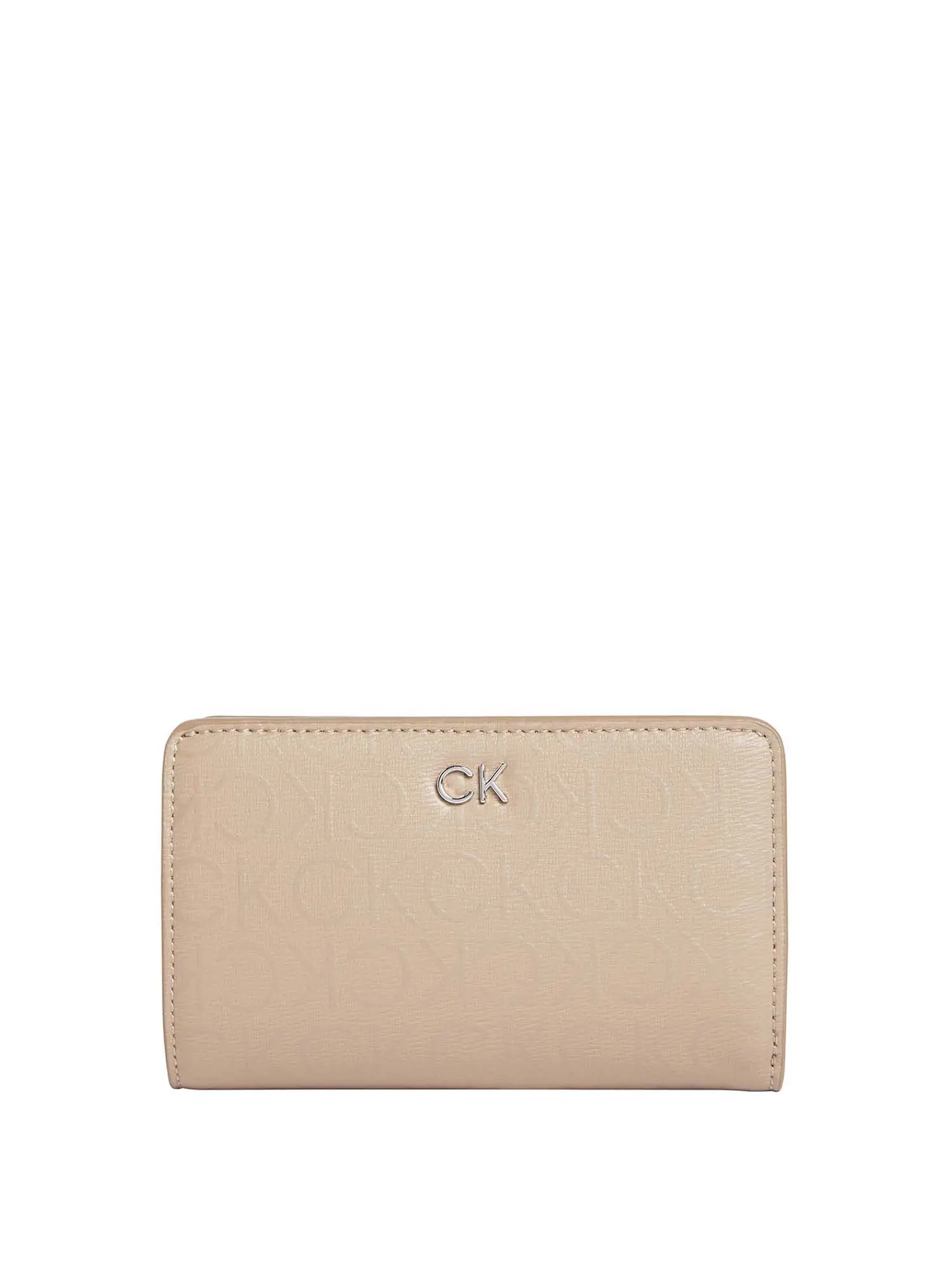 PORTAFOGLIO DONNA - CALVIN KLEIN - K60K612349 - BEIGE, UNICA