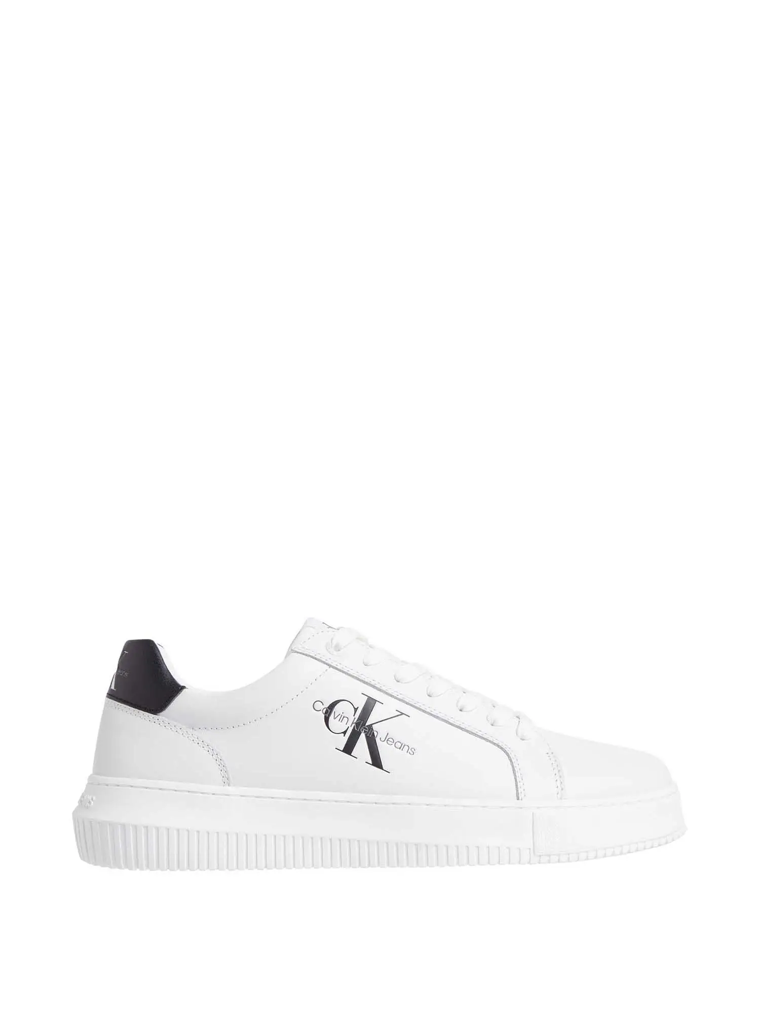 SNEAKERS UOMO - CALVIN KLEIN - YM0YM00681 - BIANCO/NERO, 44