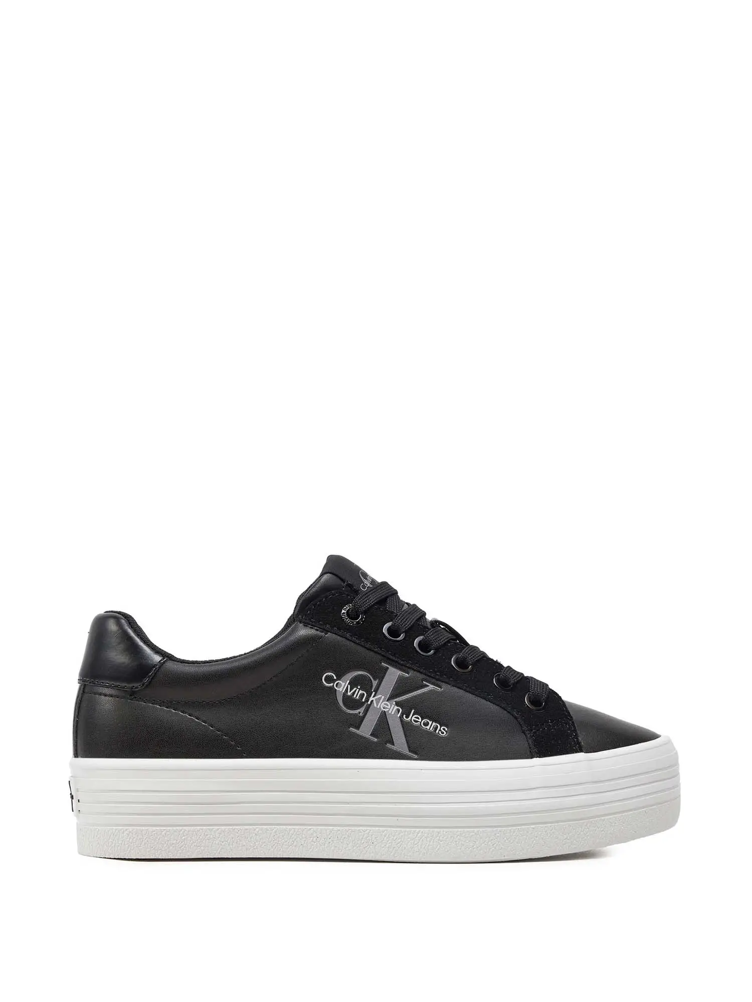 SNEAKERS DONNA - CALVIN KLEIN - YW0YW01492 - NERO/BIANCO, 40