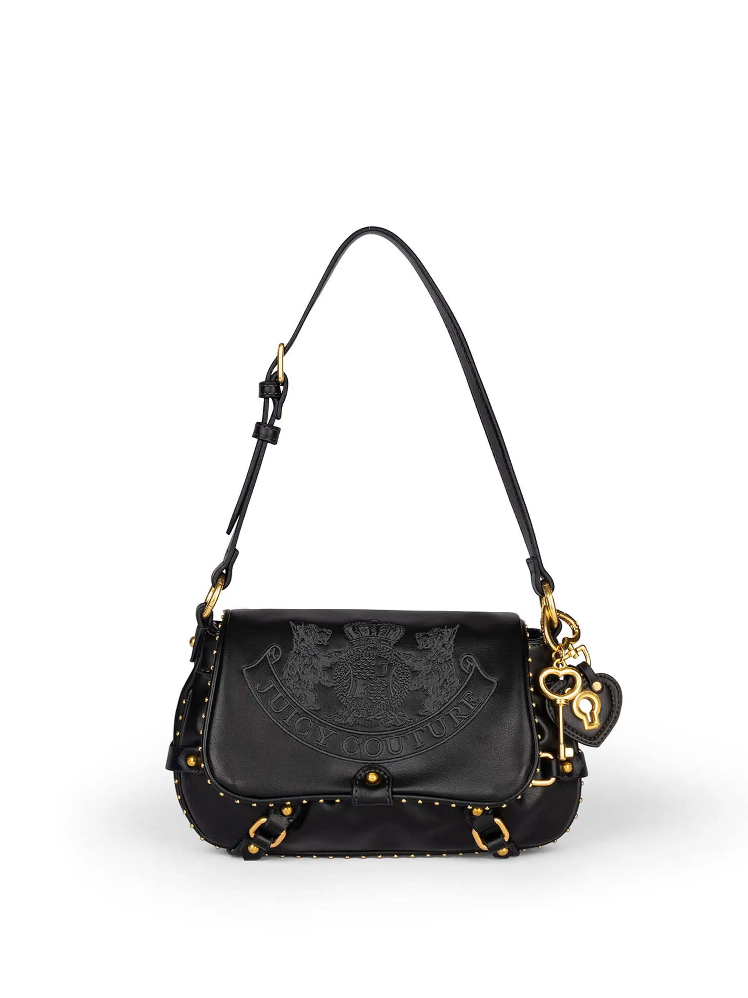 BORSA A SPALLA DONNA - JUICY COUTURE - BIJTG8653WVP - NERO, UNICA