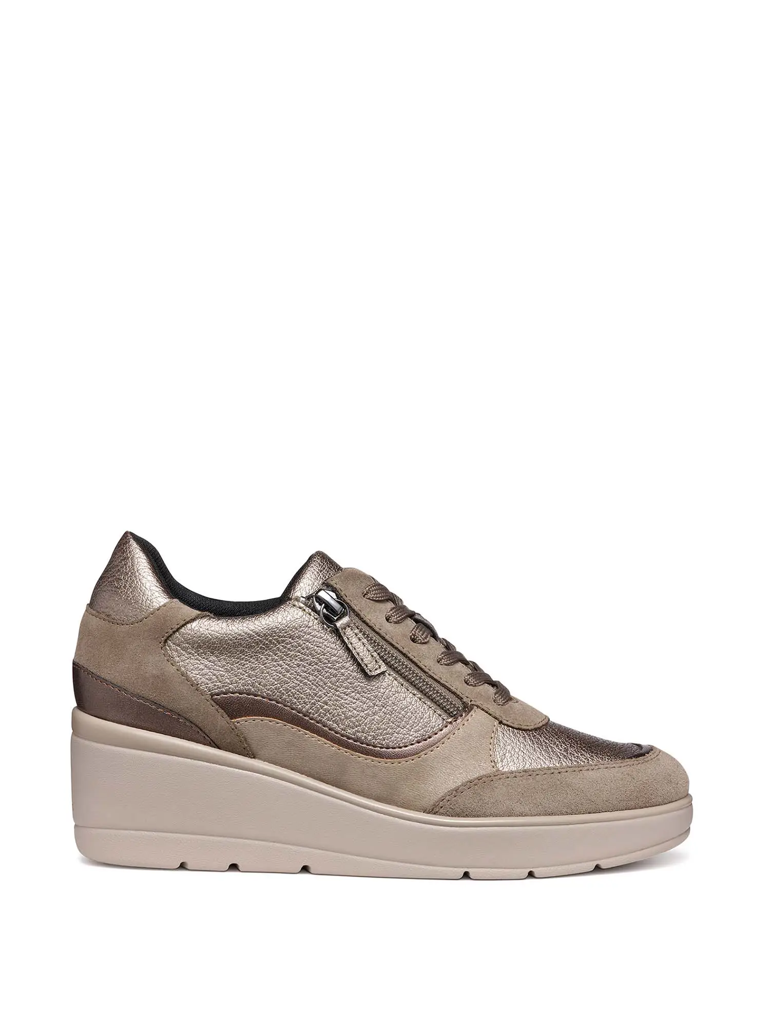 SNEAKERS DONNA - GEOX - D46RAA 02N22 - TAUPE, 37