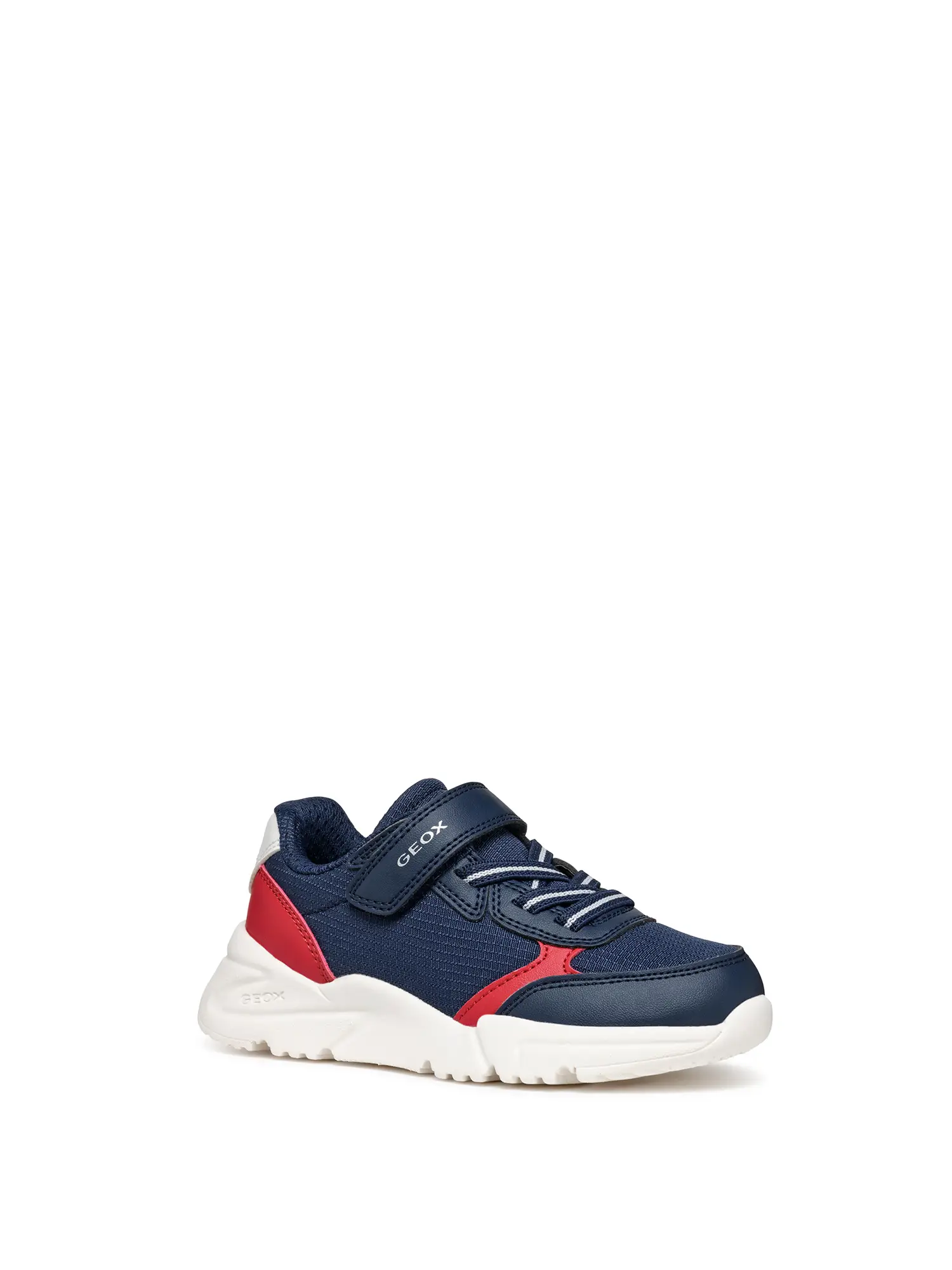 SNEAKERS RAGAZZO - GEOX - J46MQB 0FU54 - NAVY/ROSSO, 32